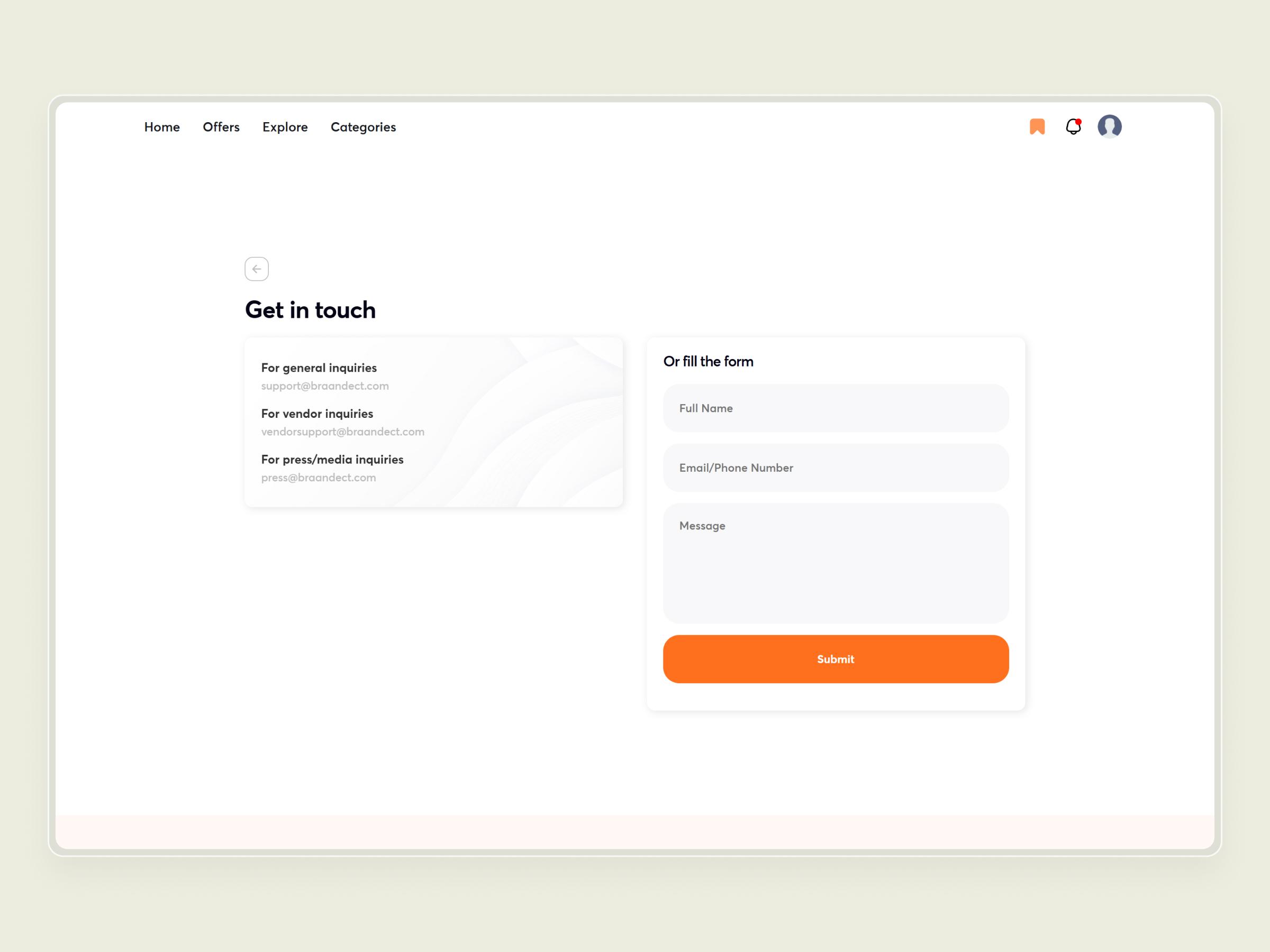 Brandig – Location-Based Store Locator with Discounts and Offers