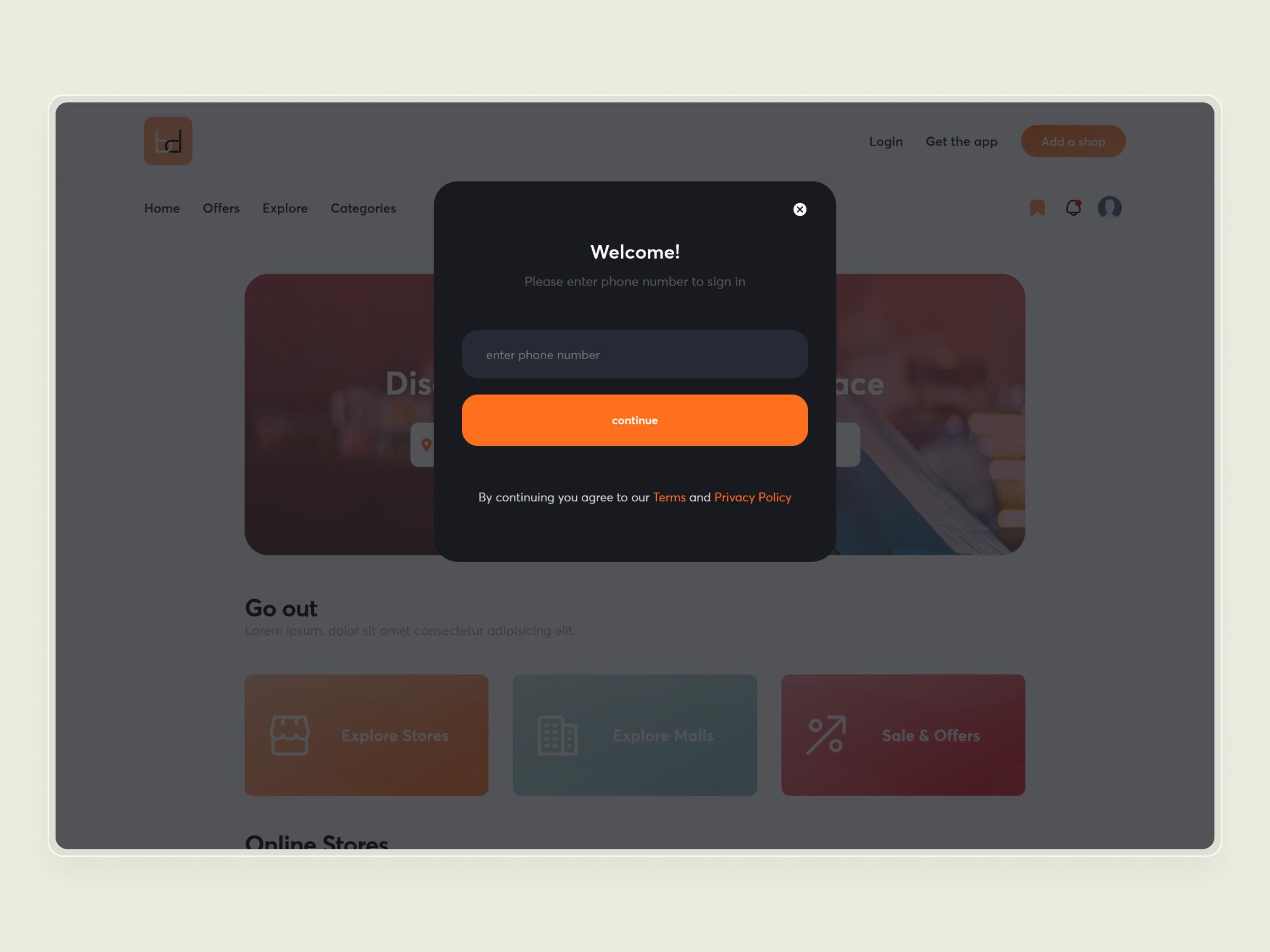 Brandig – Location-Based Store Locator with Discounts and Offers