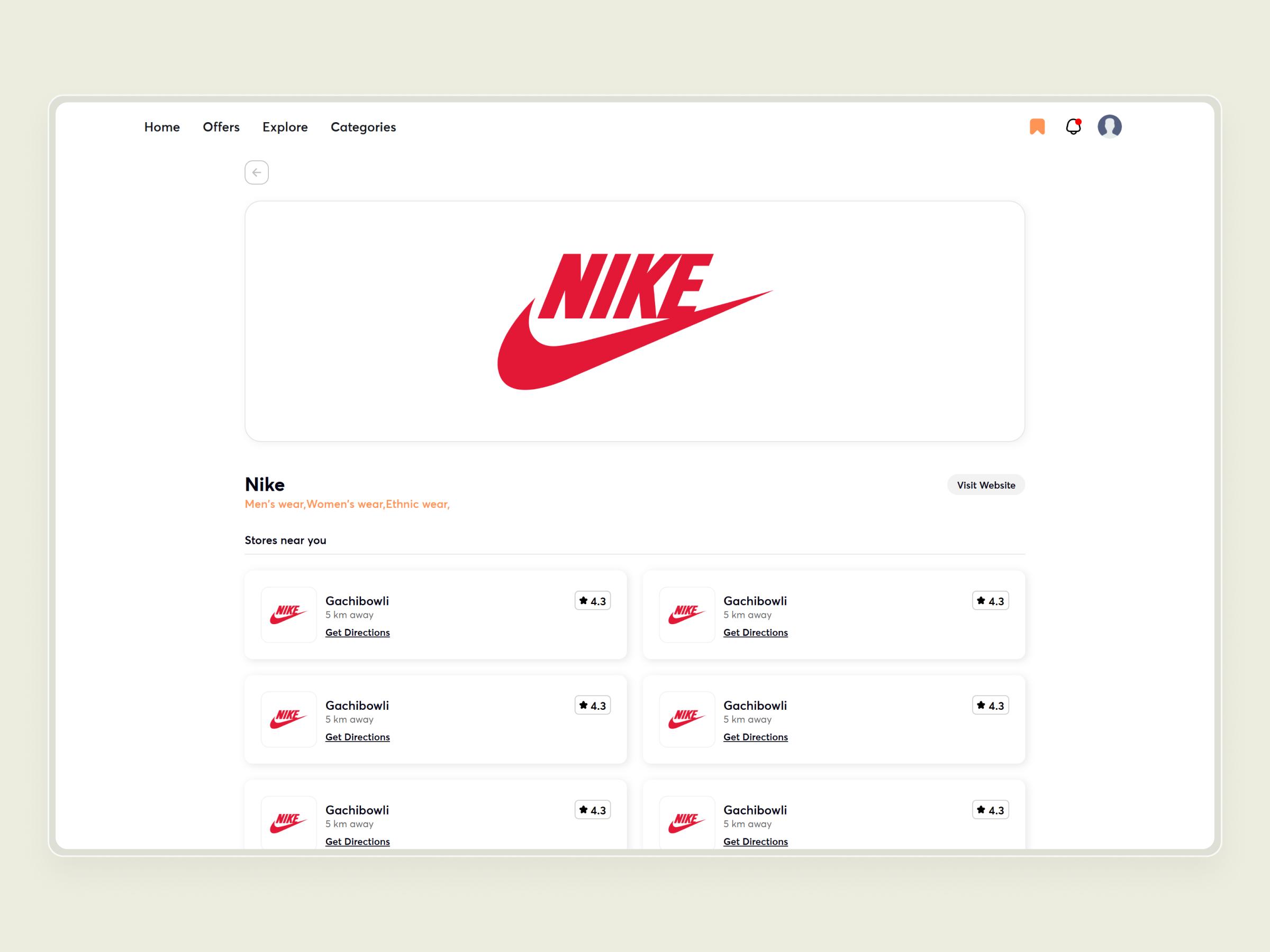 Brandig – Location-Based Store Locator with Discounts and Offers