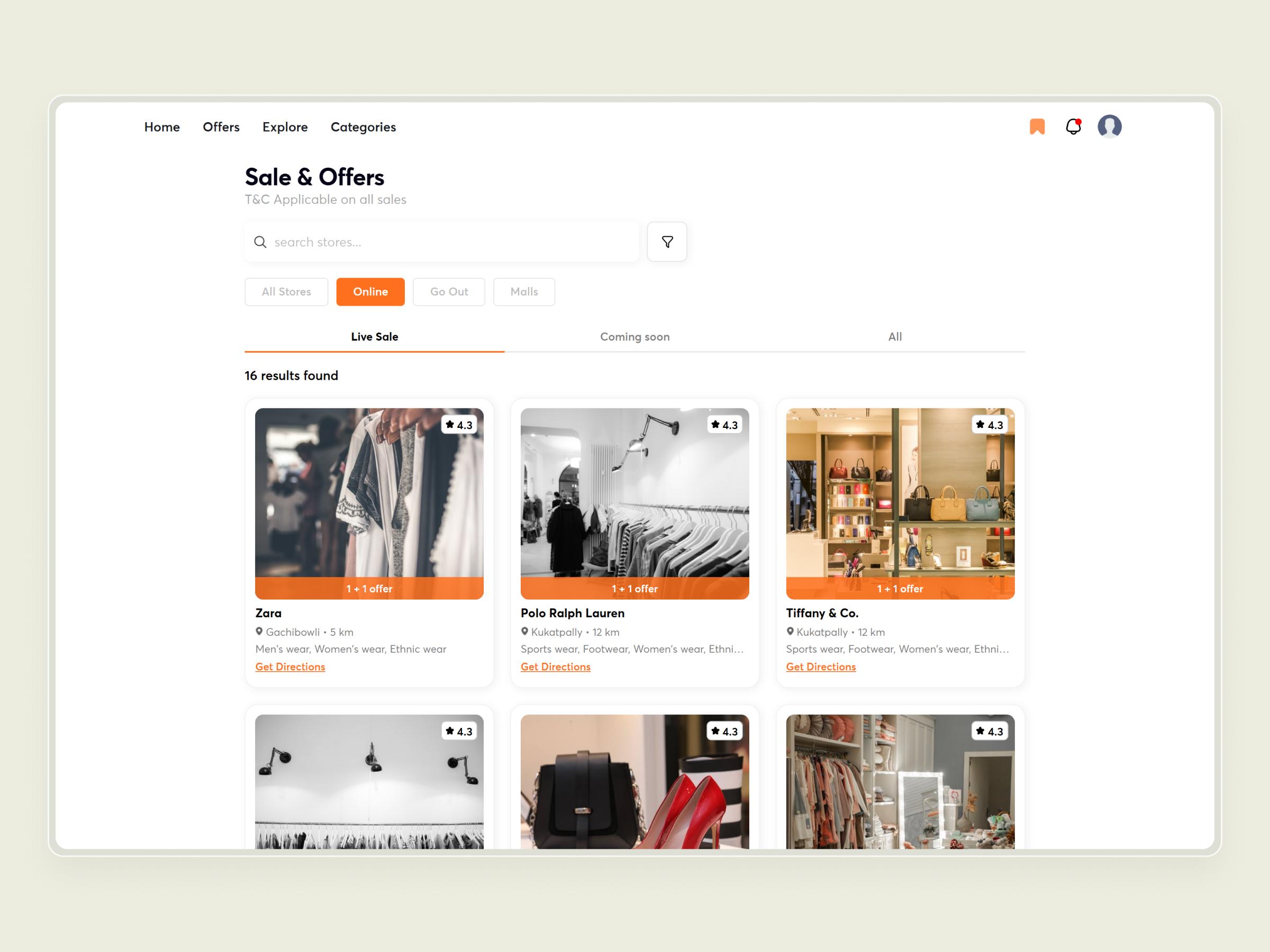 Brandig – Location-Based Store Locator with Discounts and Offers