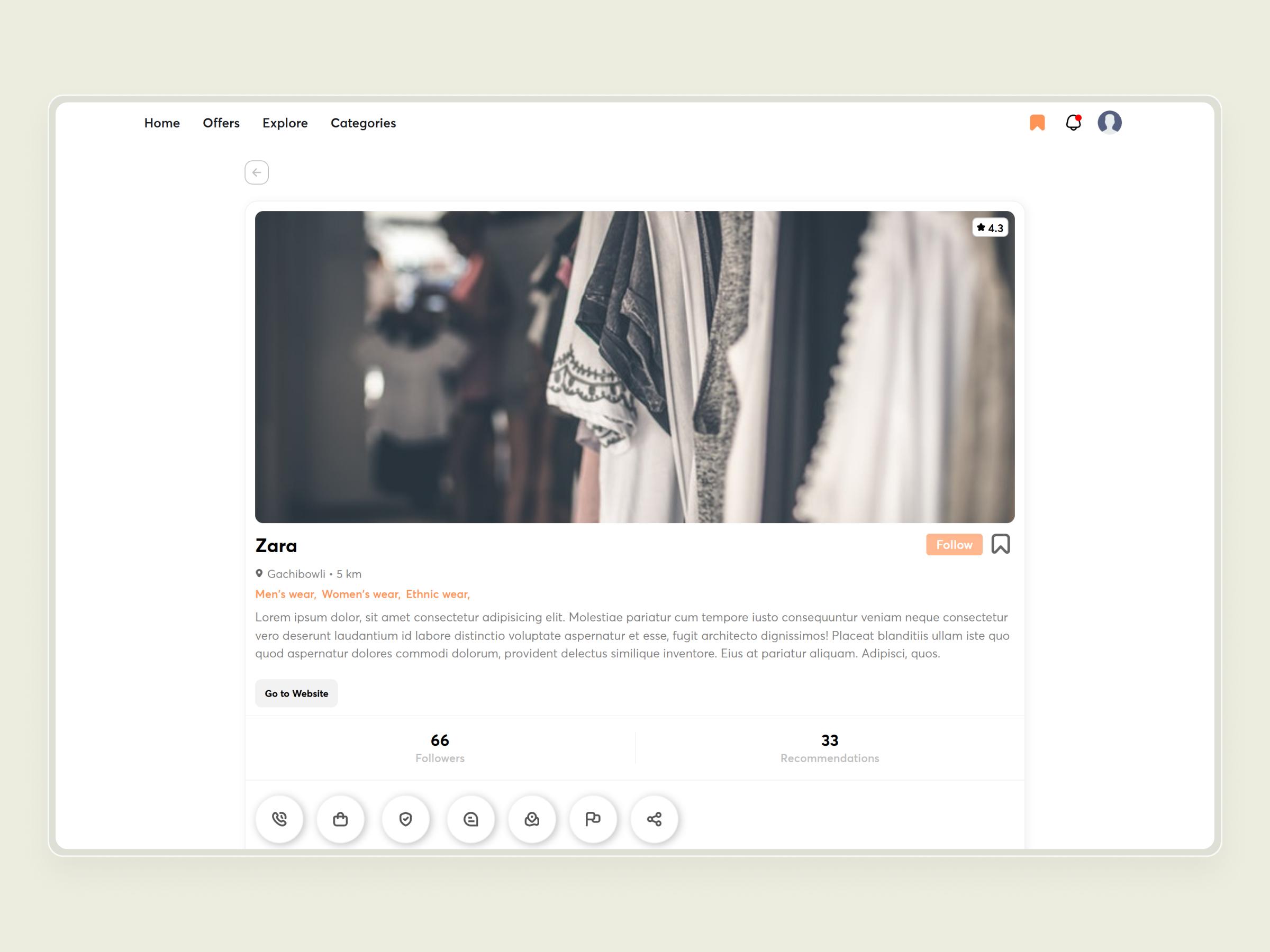 Brandig – Location-Based Store Locator with Discounts and Offers