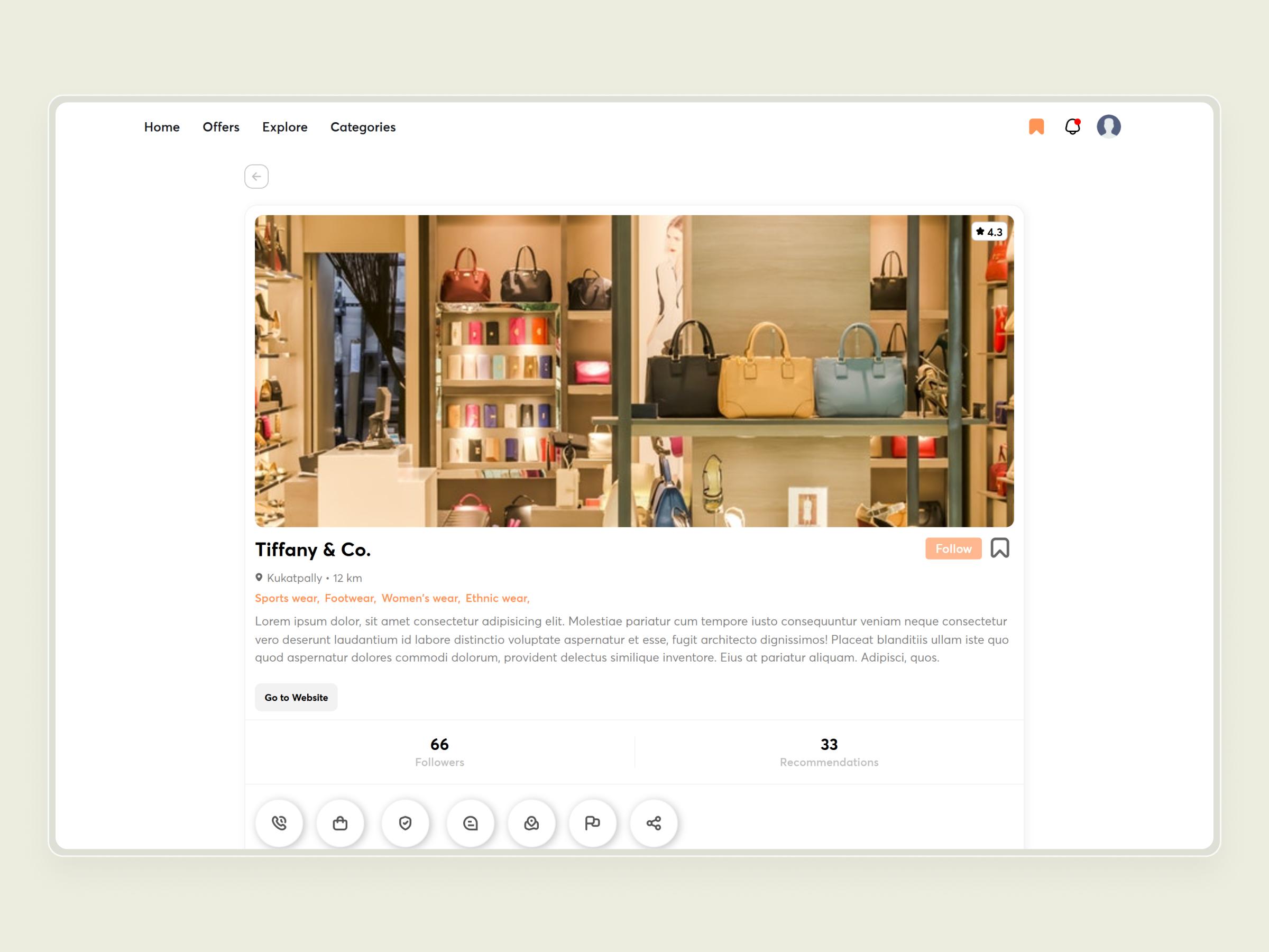 Brandig – Location-Based Store Locator with Discounts and Offers