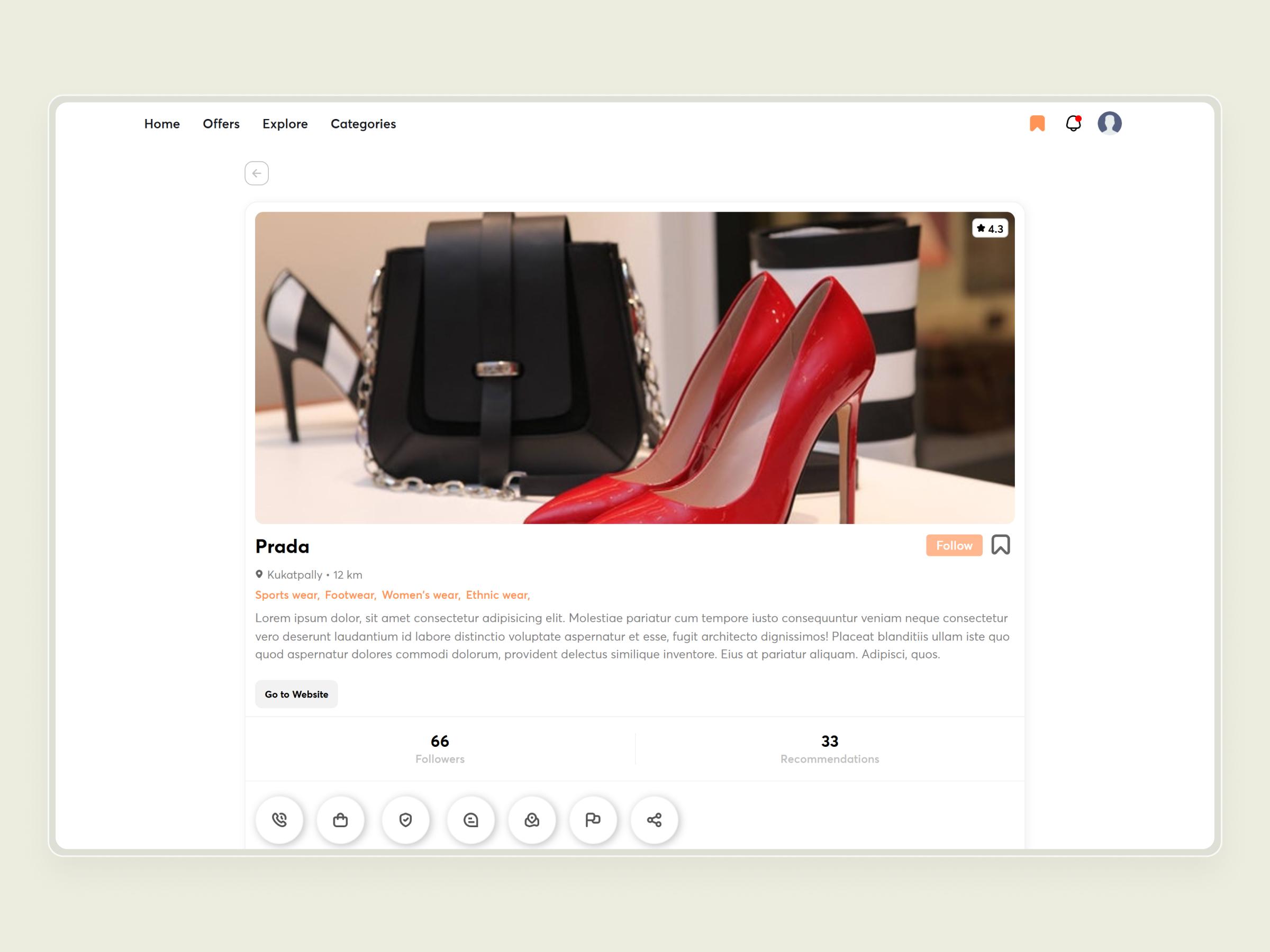 Brandig – Location-Based Store Locator with Discounts and Offers