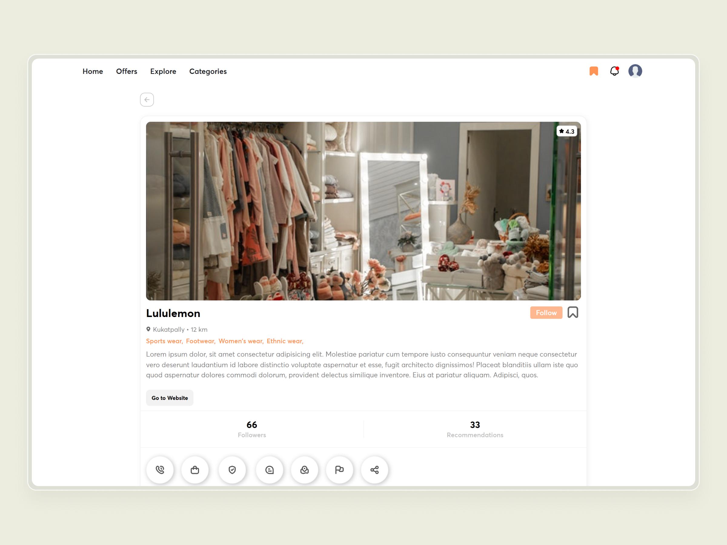 Brandig – Location-Based Store Locator with Discounts and Offers