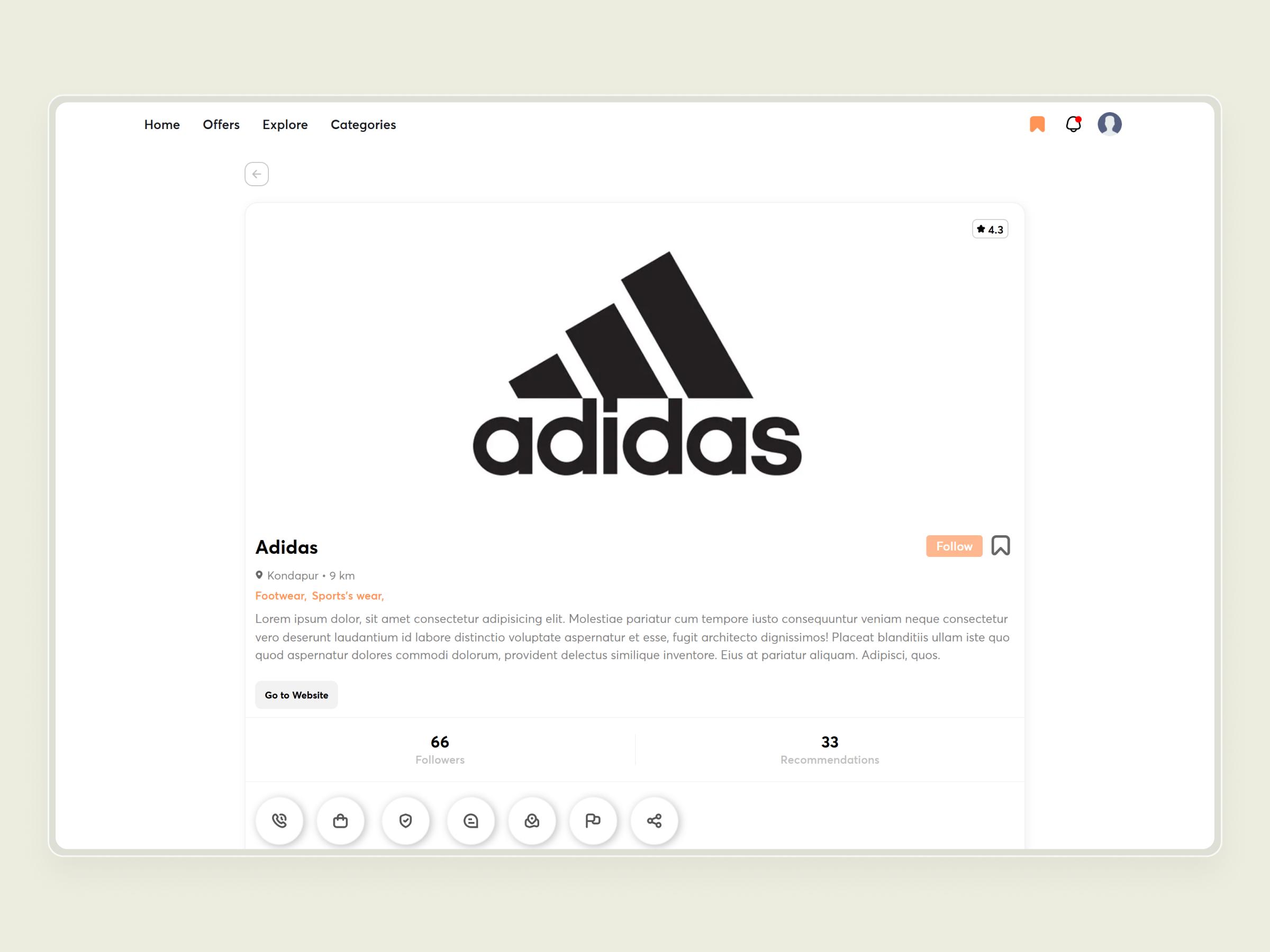Brandig – Location-Based Store Locator with Discounts and Offers