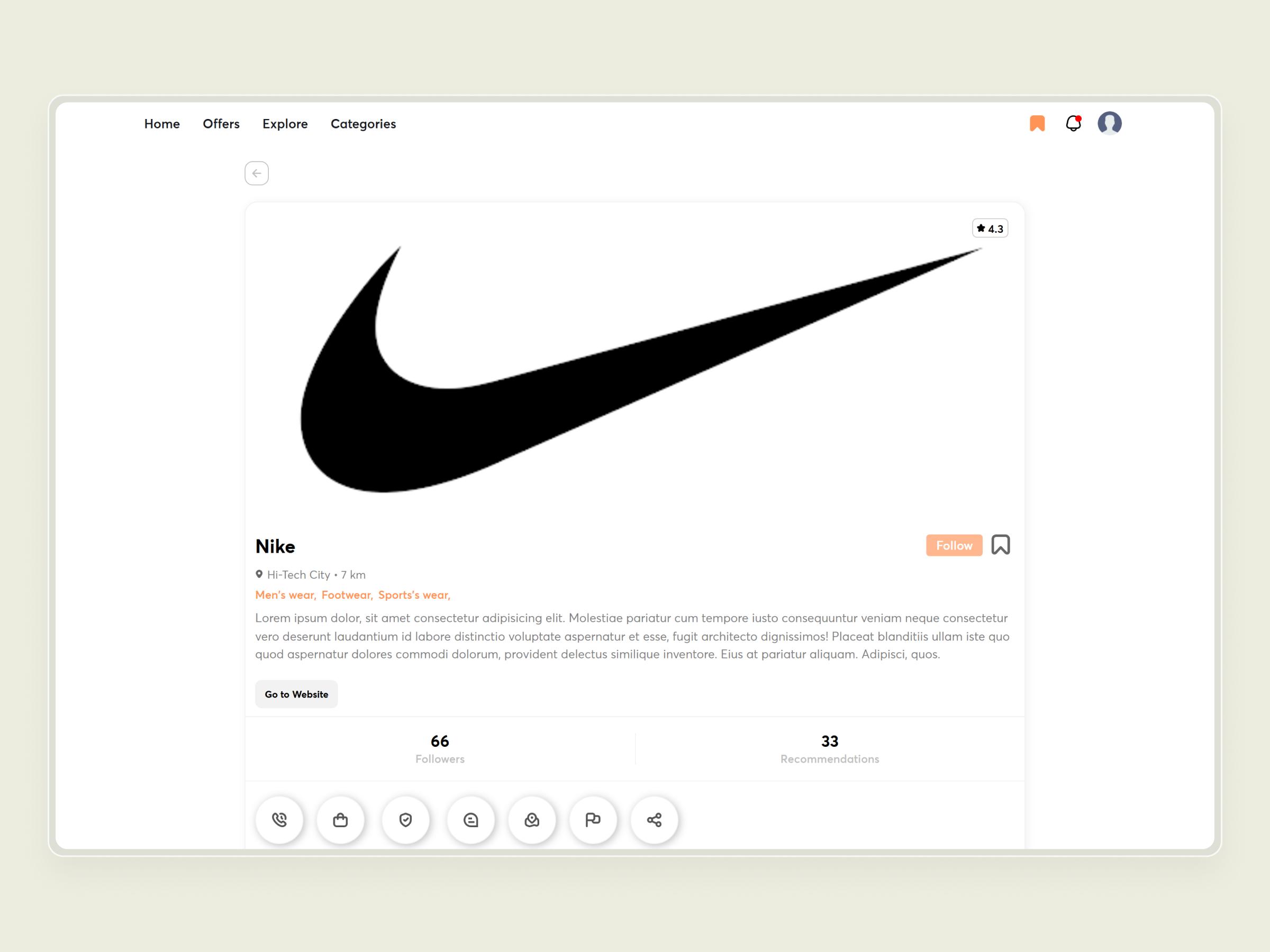 Brandig – Location-Based Store Locator with Discounts and Offers