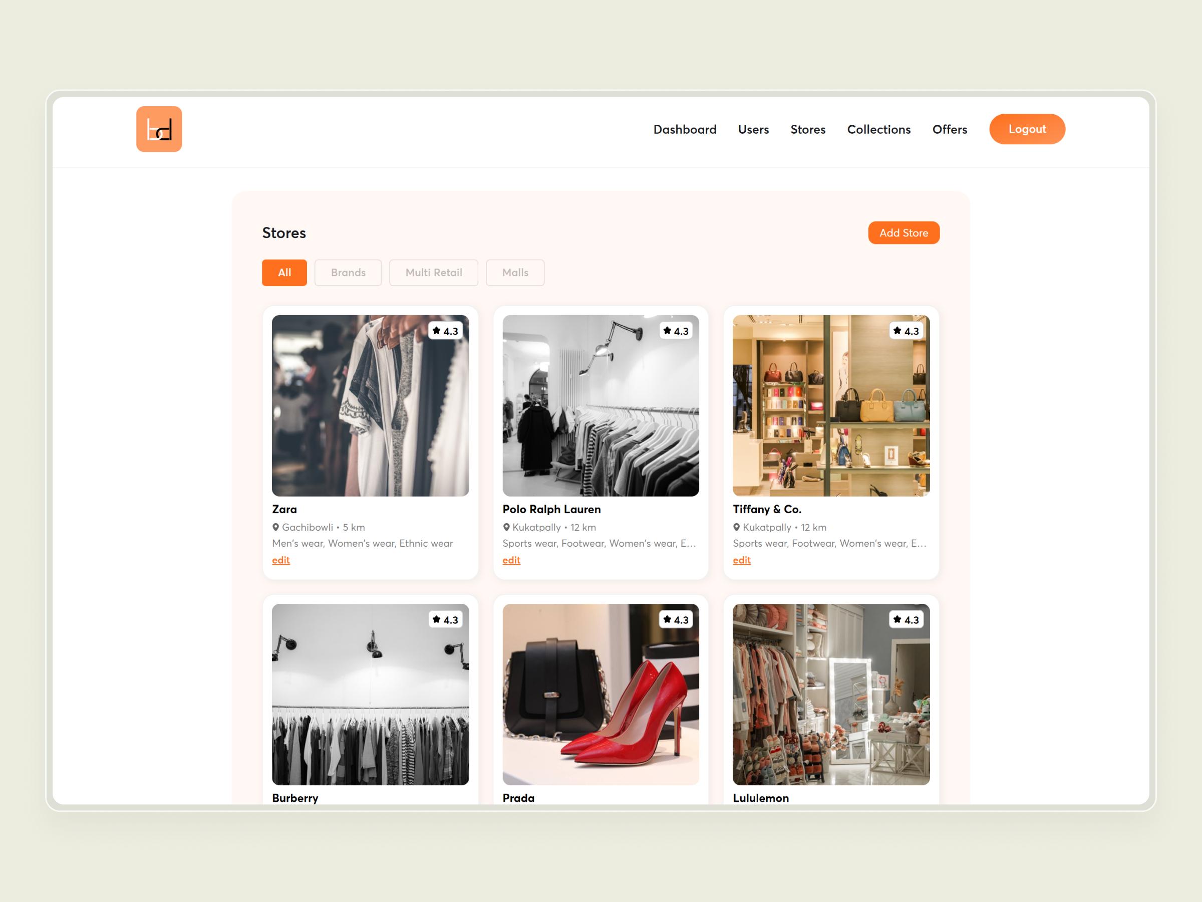 Brandig – Location-Based Store Locator with Discounts and Offers