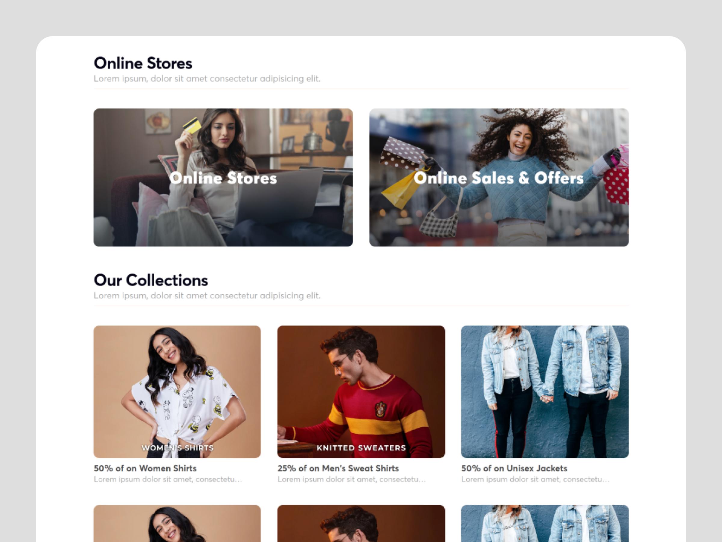 Social shopping features — follow brands, write reviews, connect with shoppers