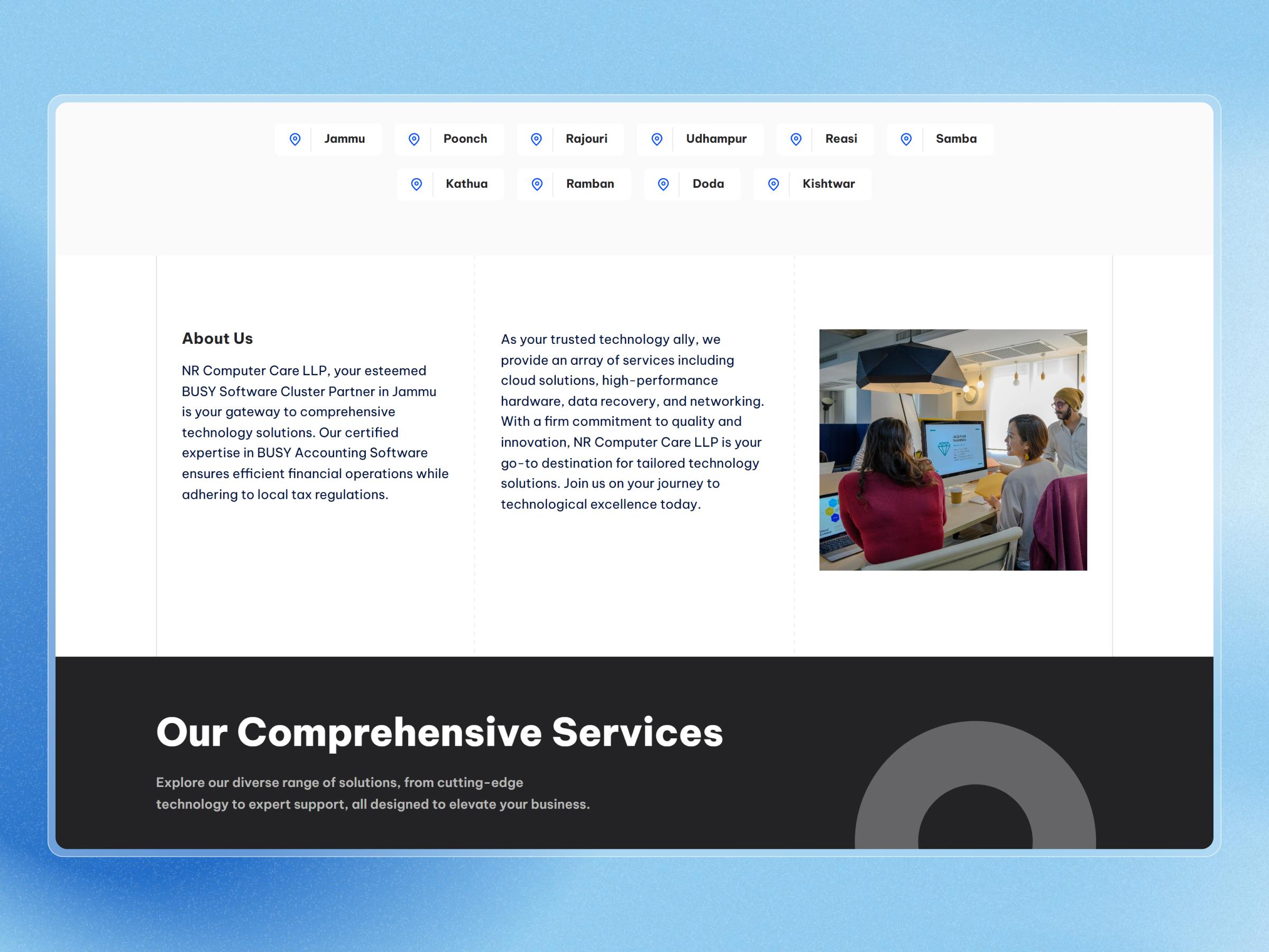 Busy Business Website Cover