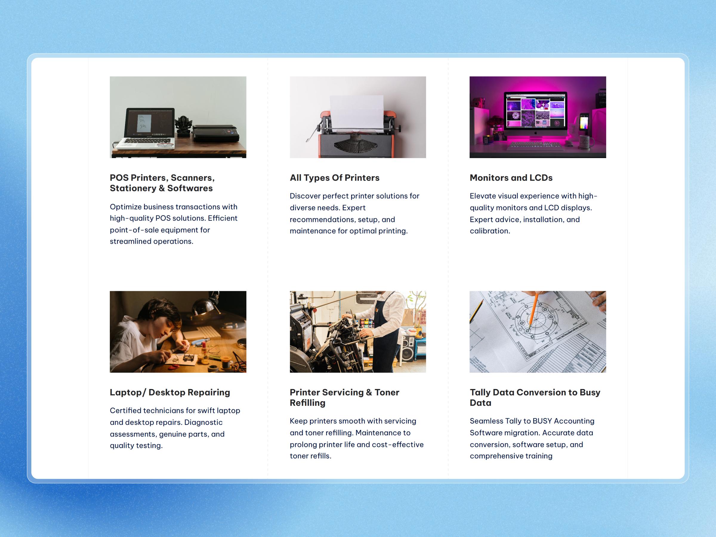 Busy Business Website Cover