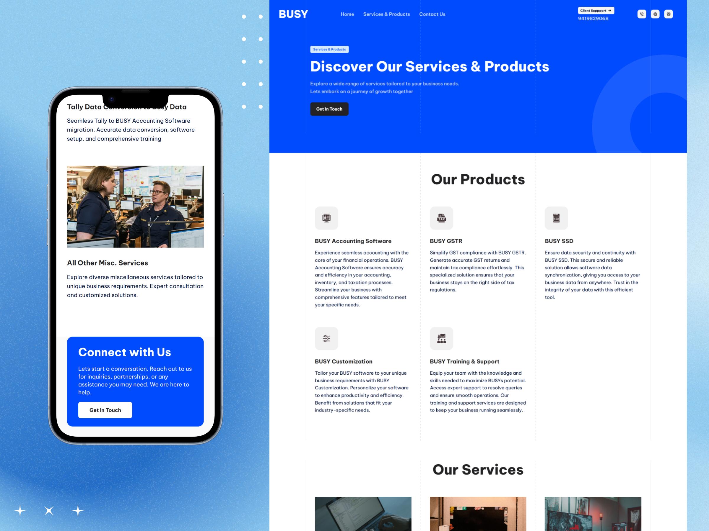 Busy Business Website | Craftnotion