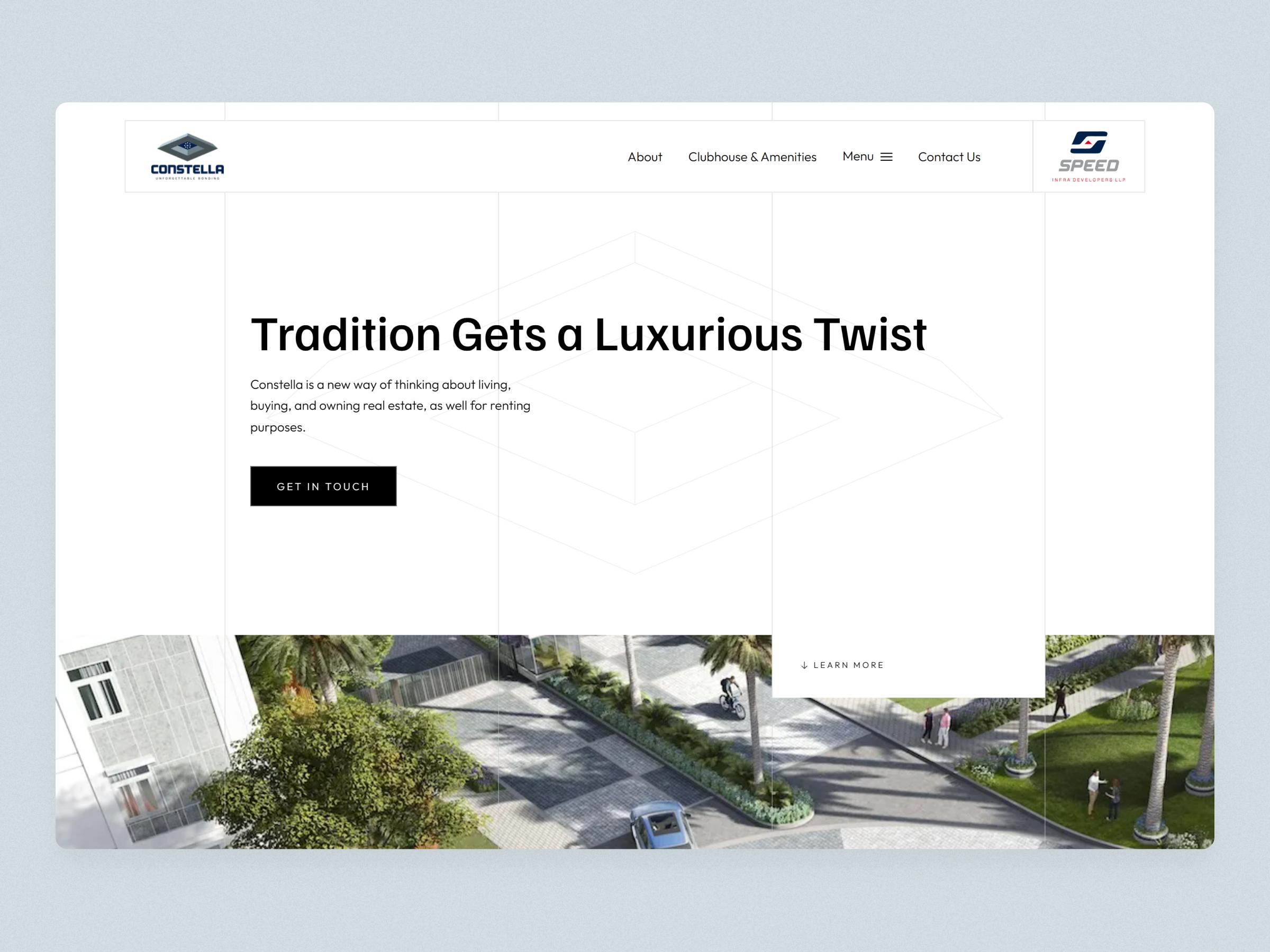 Constella Premium Residential Project Website | Craftnotion