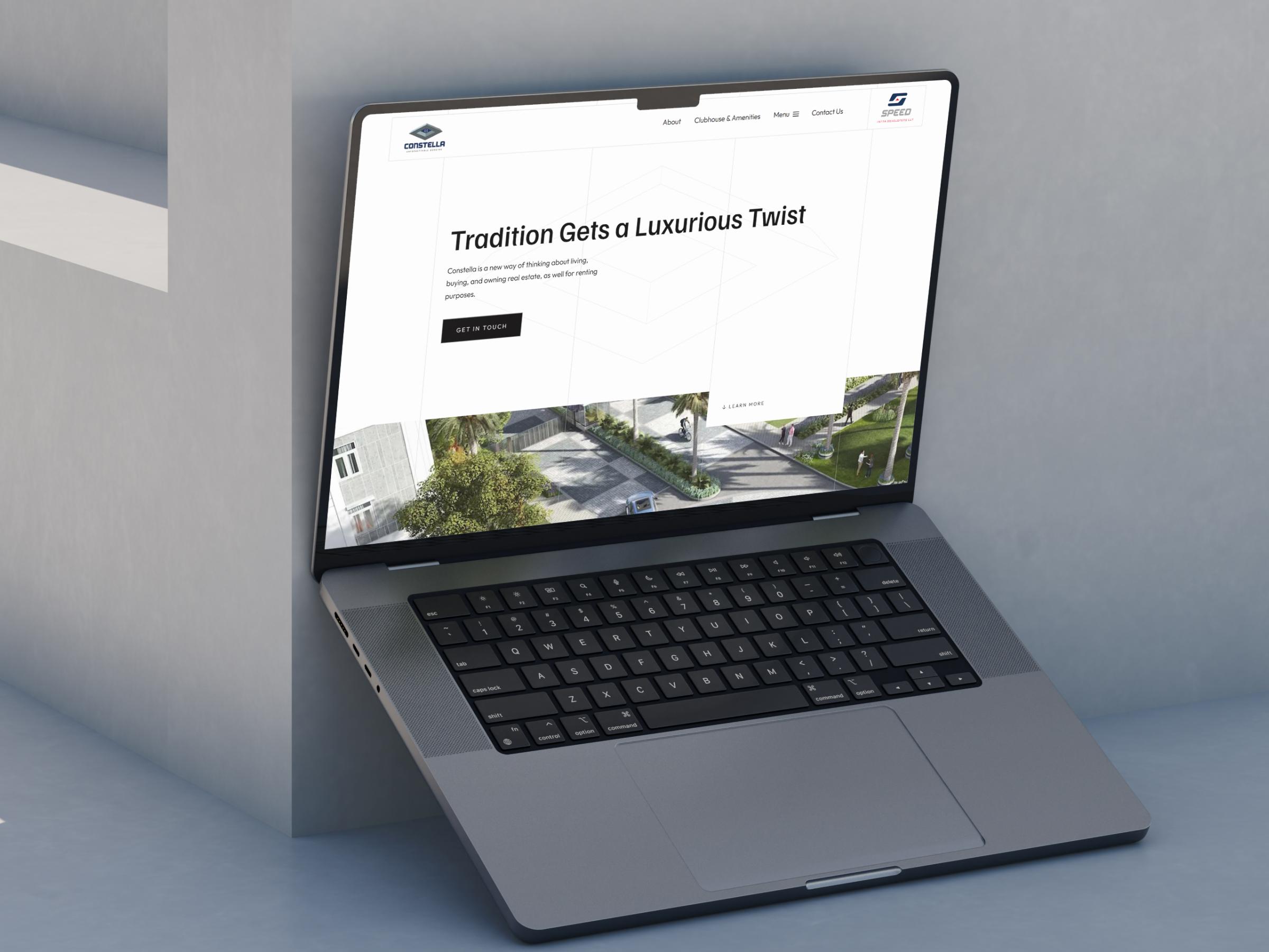 Constella Premium Residential Project Website | Craftnotion