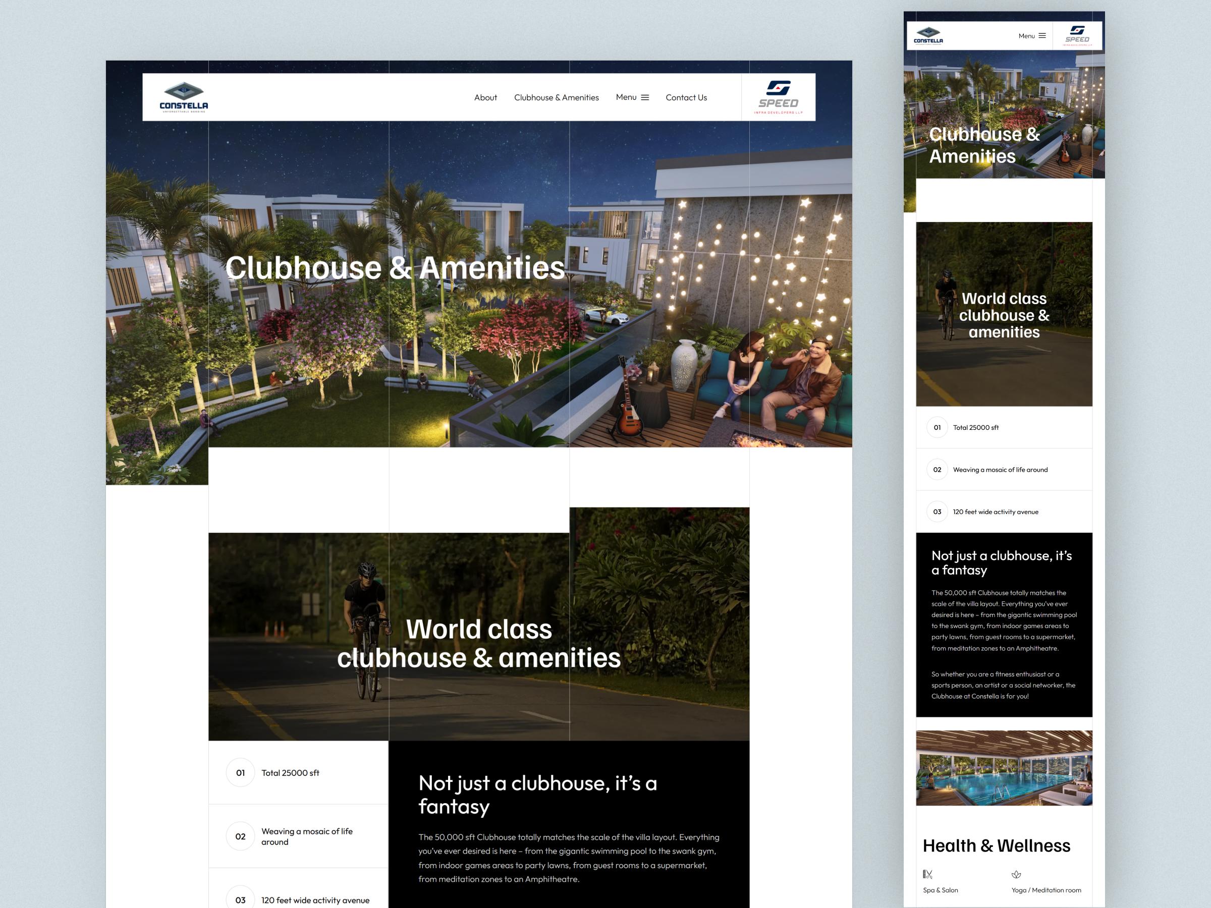 Constella premium residential project design | Craftnotion
