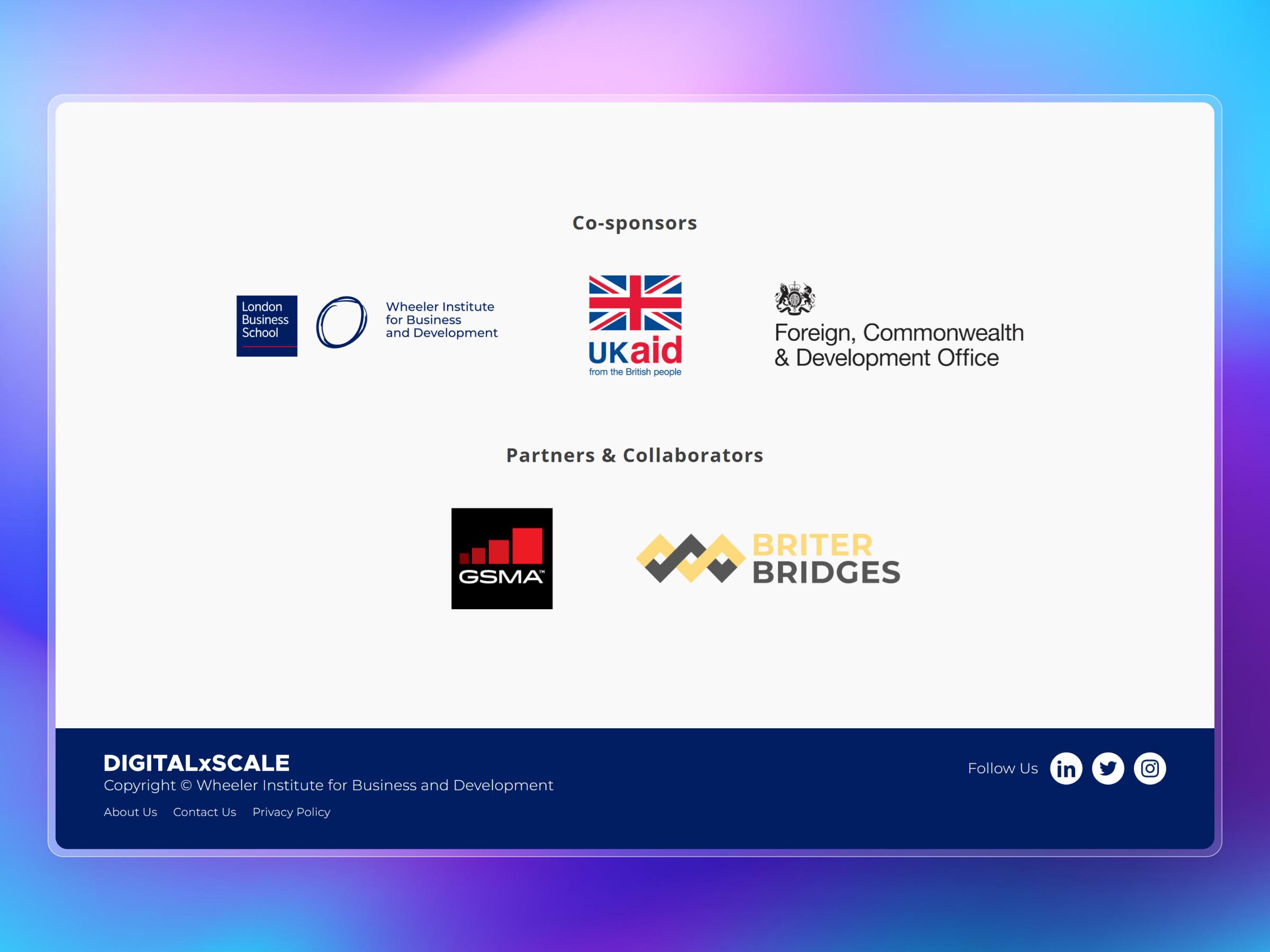 DigitalXScale | Wheeler Institute for Business and Development | Craftnotion