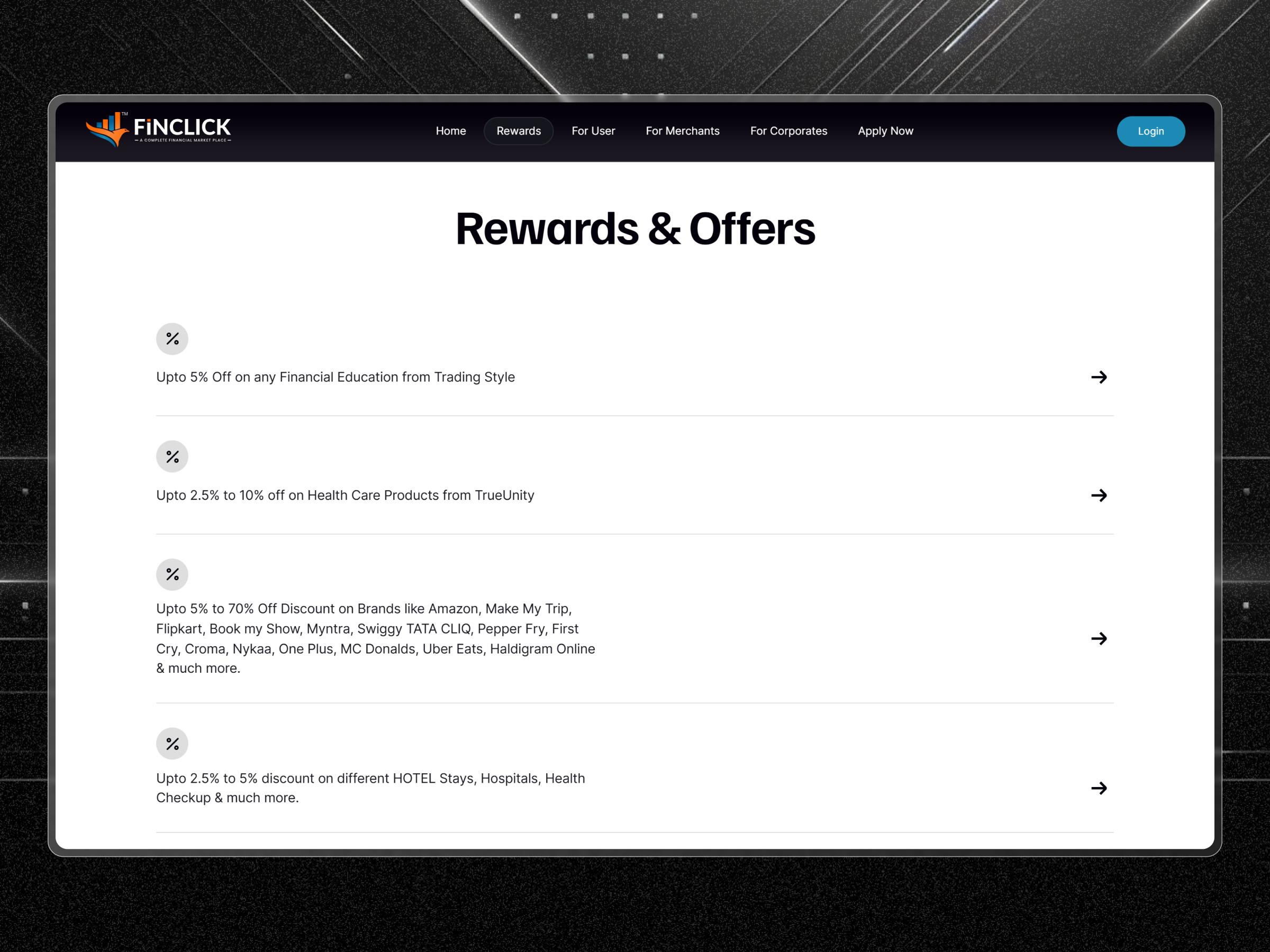Finclick Membership Platform | Craftnotion