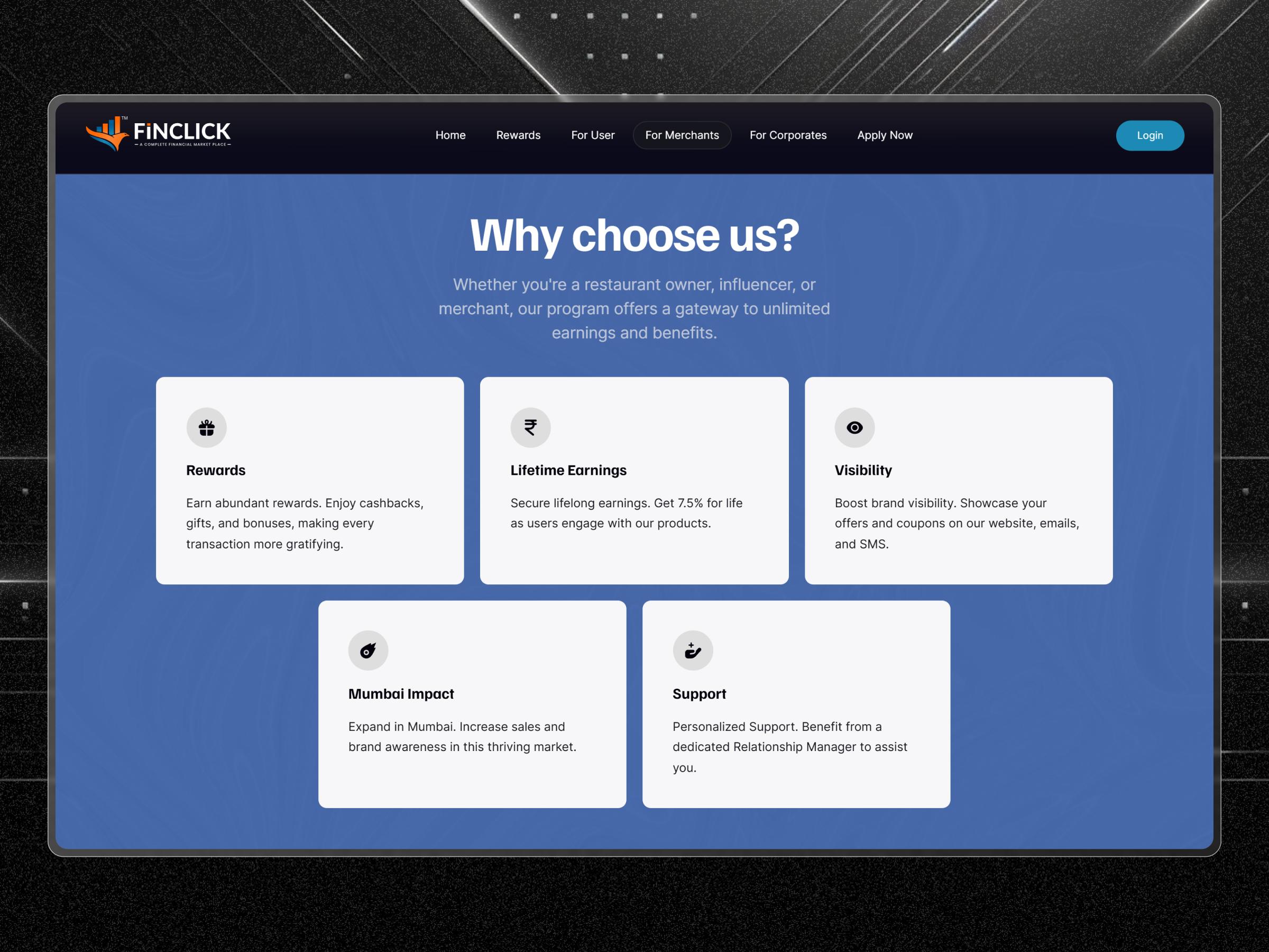 Finclick Membership Platform | Craftnotion