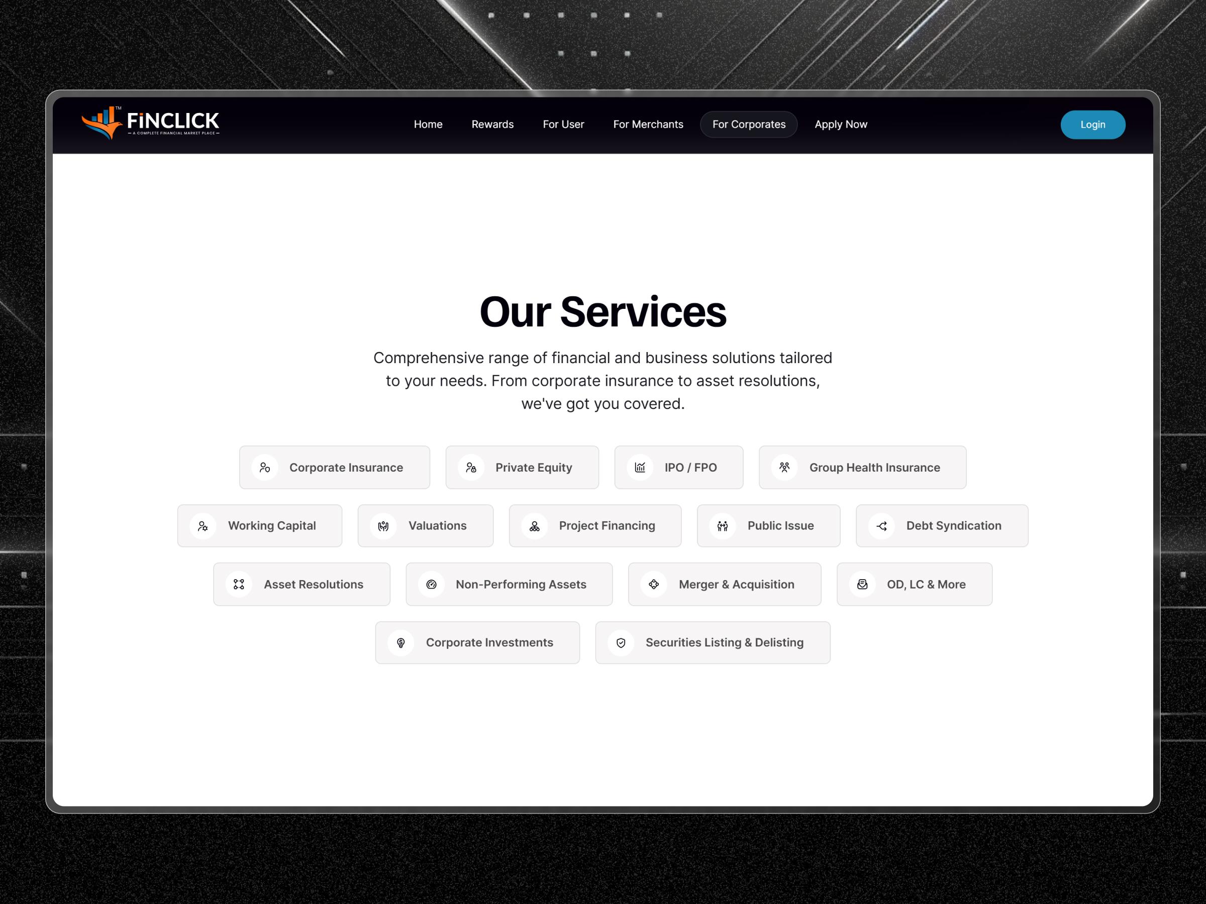 Finclick Membership Platform | Craftnotion