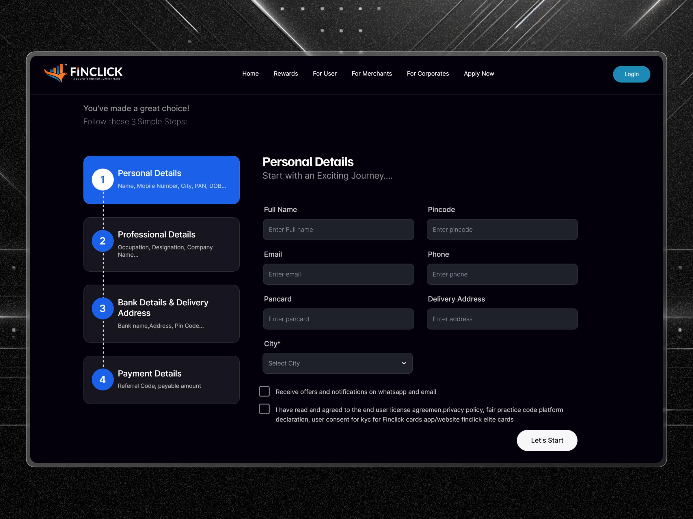 Finclick Membership Platform | Craftnotion