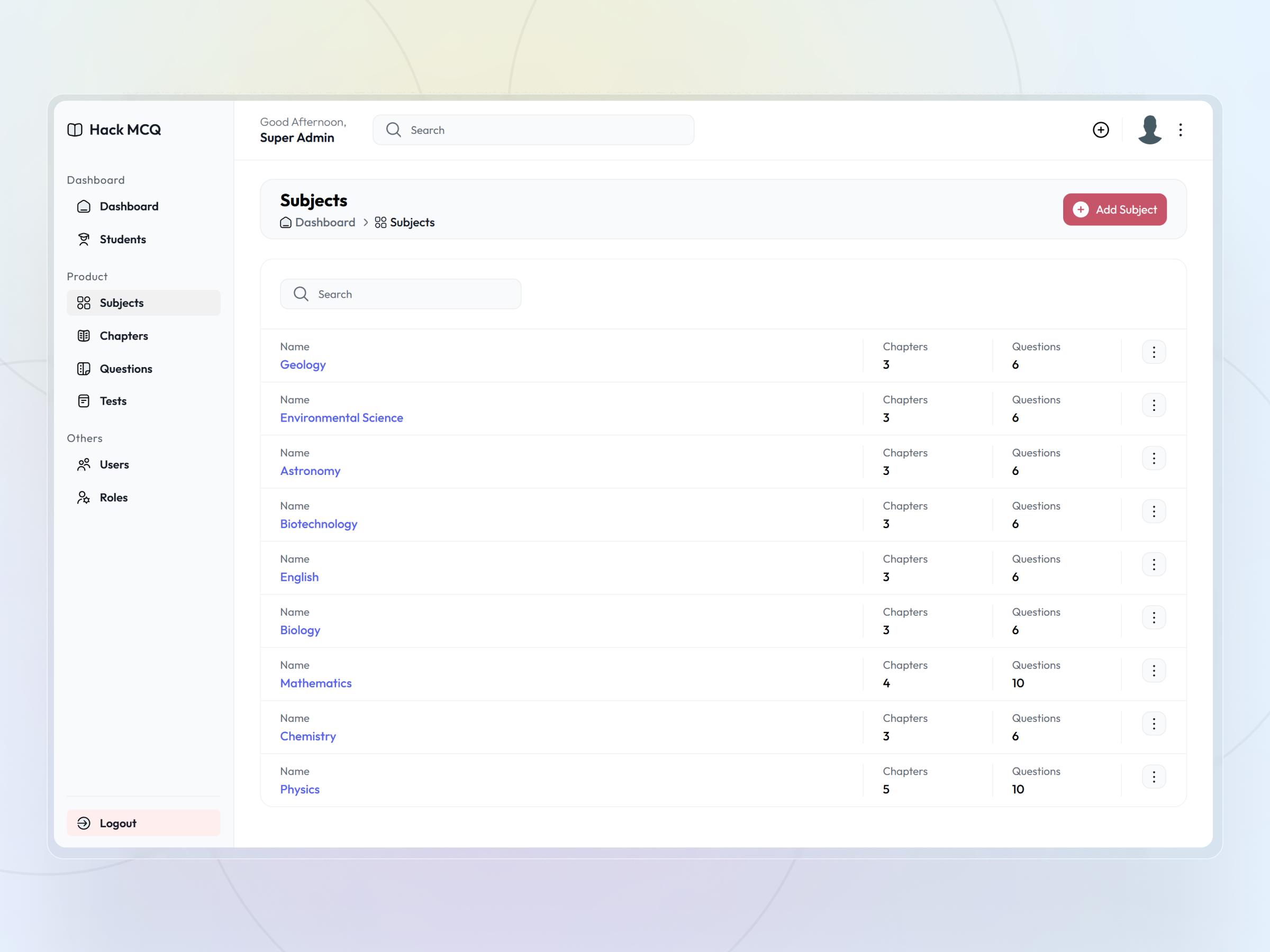 HackMCQ – Online Exam Preparation Platform with Adaptive Learning