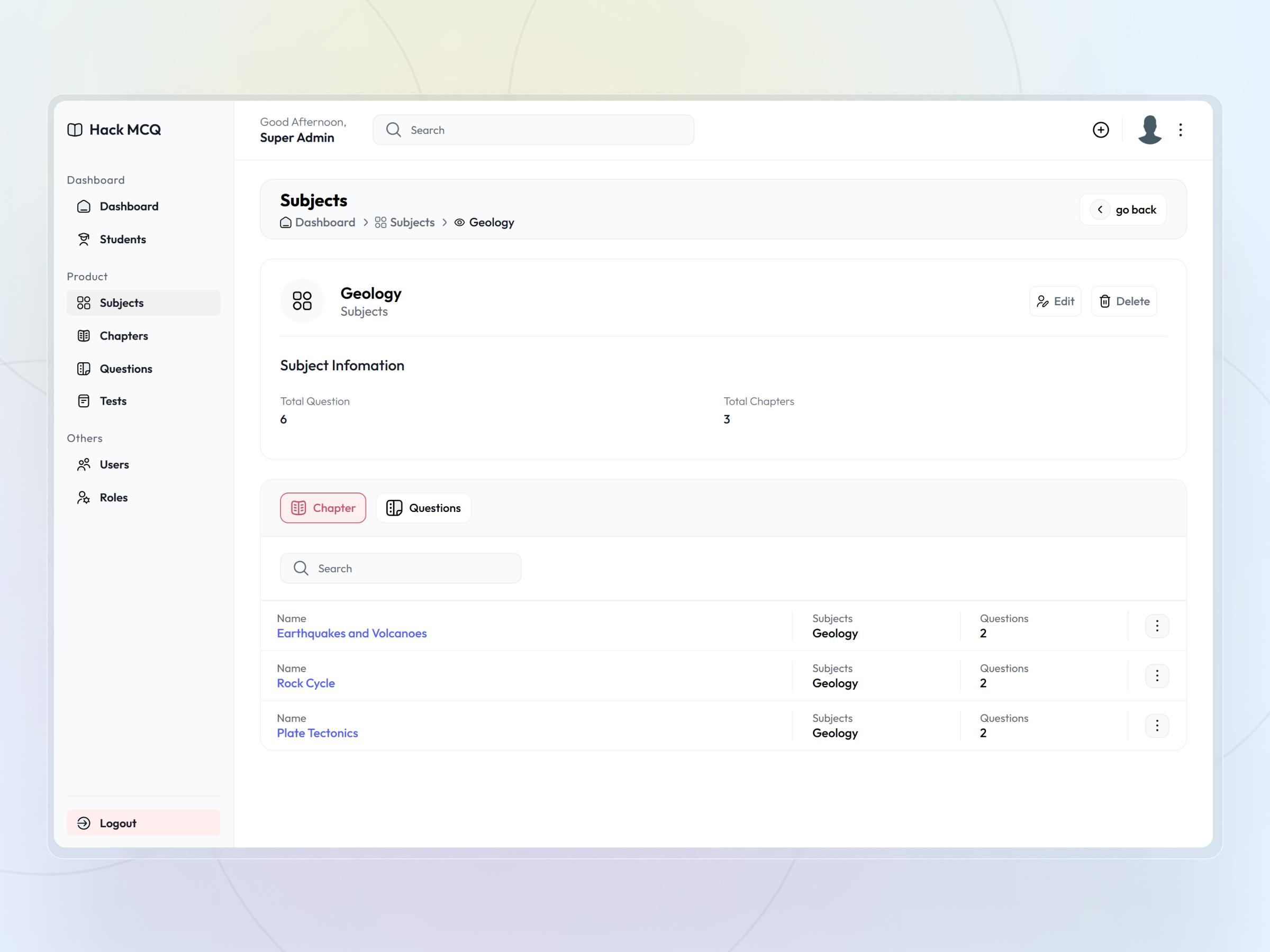 HackMCQ – Online Exam Preparation Platform with Adaptive Learning