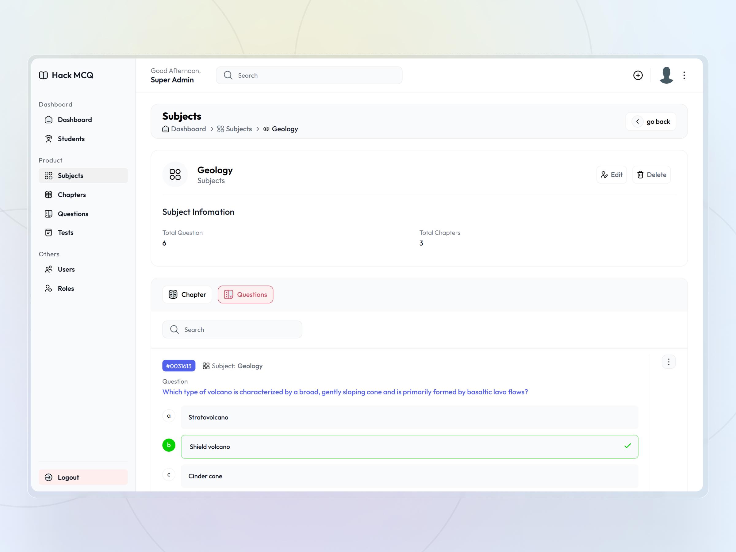 HackMCQ – Online Exam Preparation Platform with Adaptive Learning