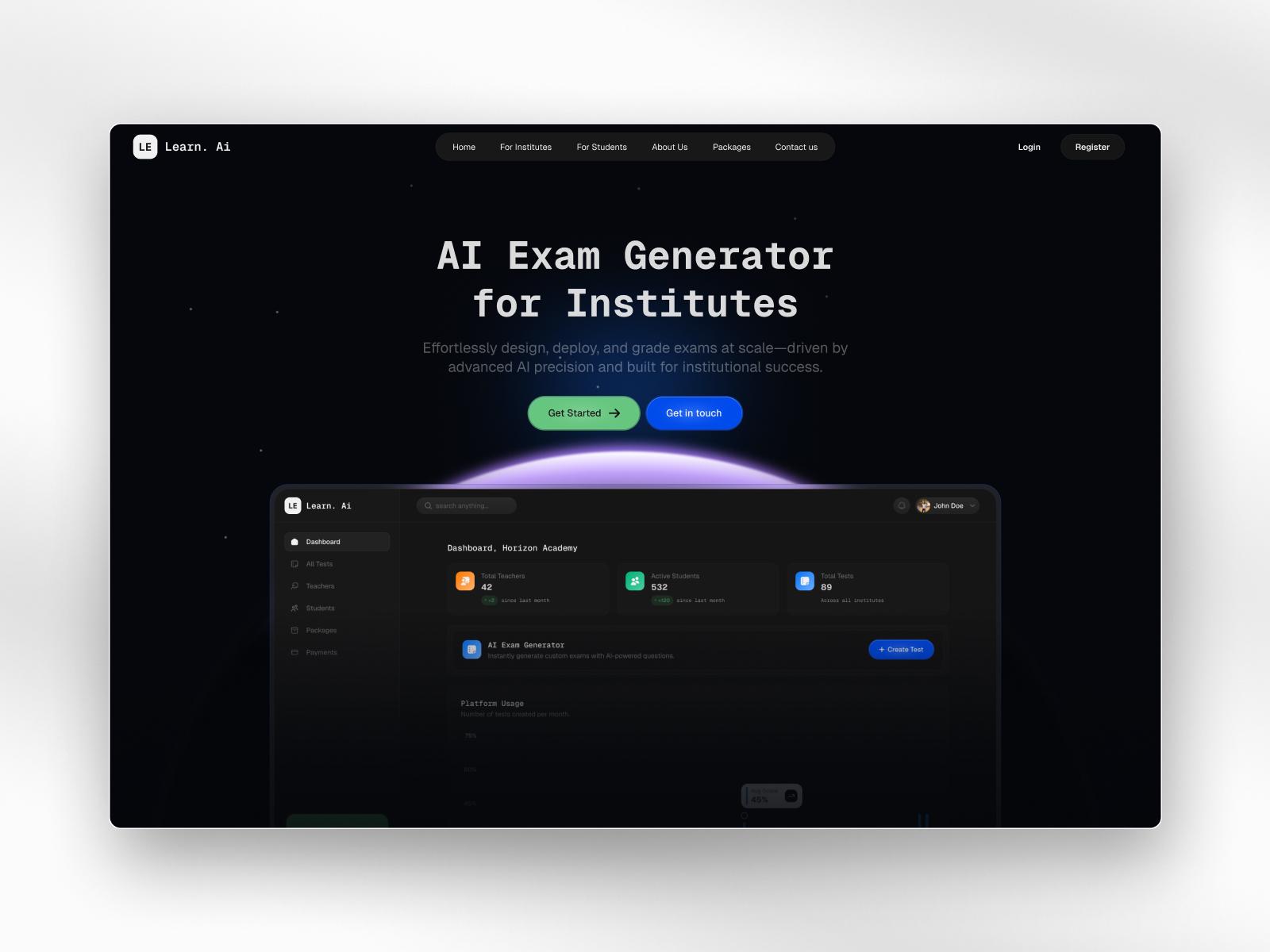 Learn AI Website | Craftnotion
