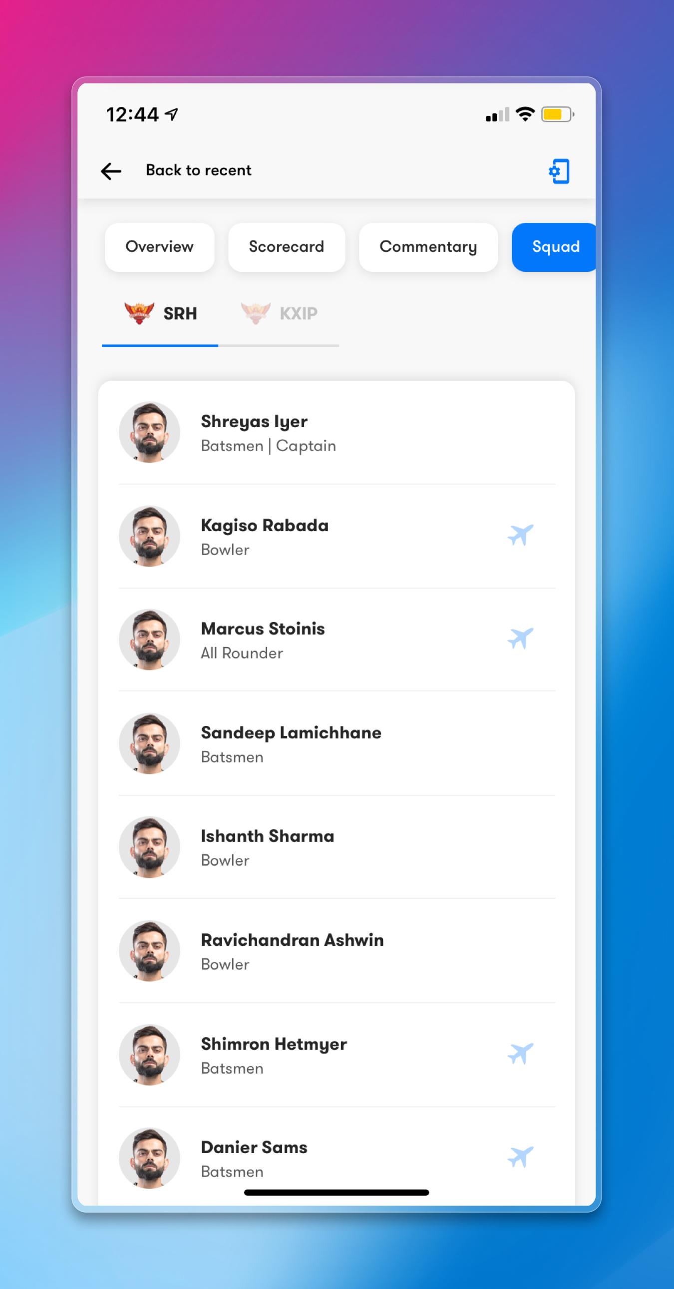 Live Line Cricket App | Craftnotion
