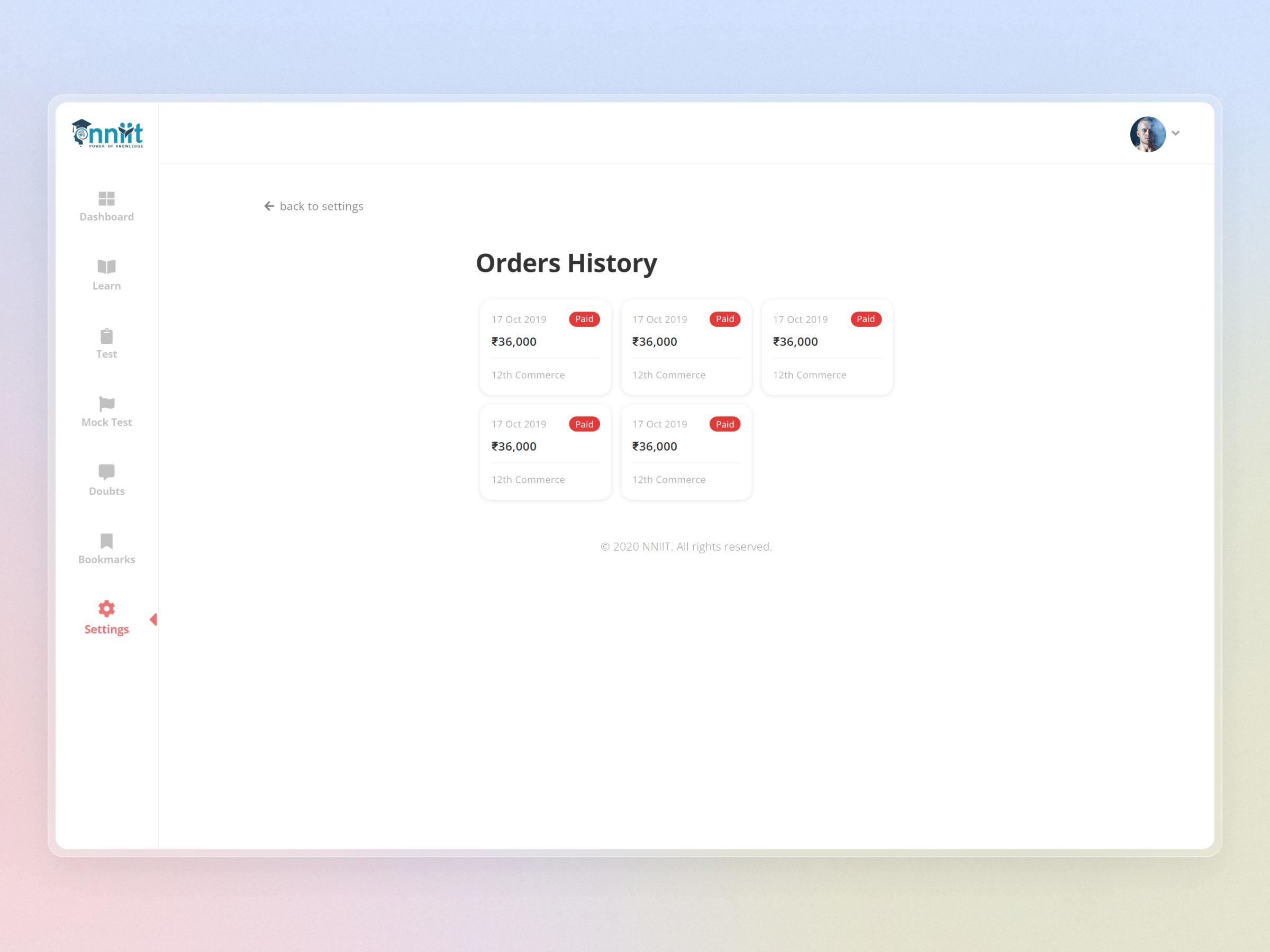 NNIIT Learning Management System | Craftnotion