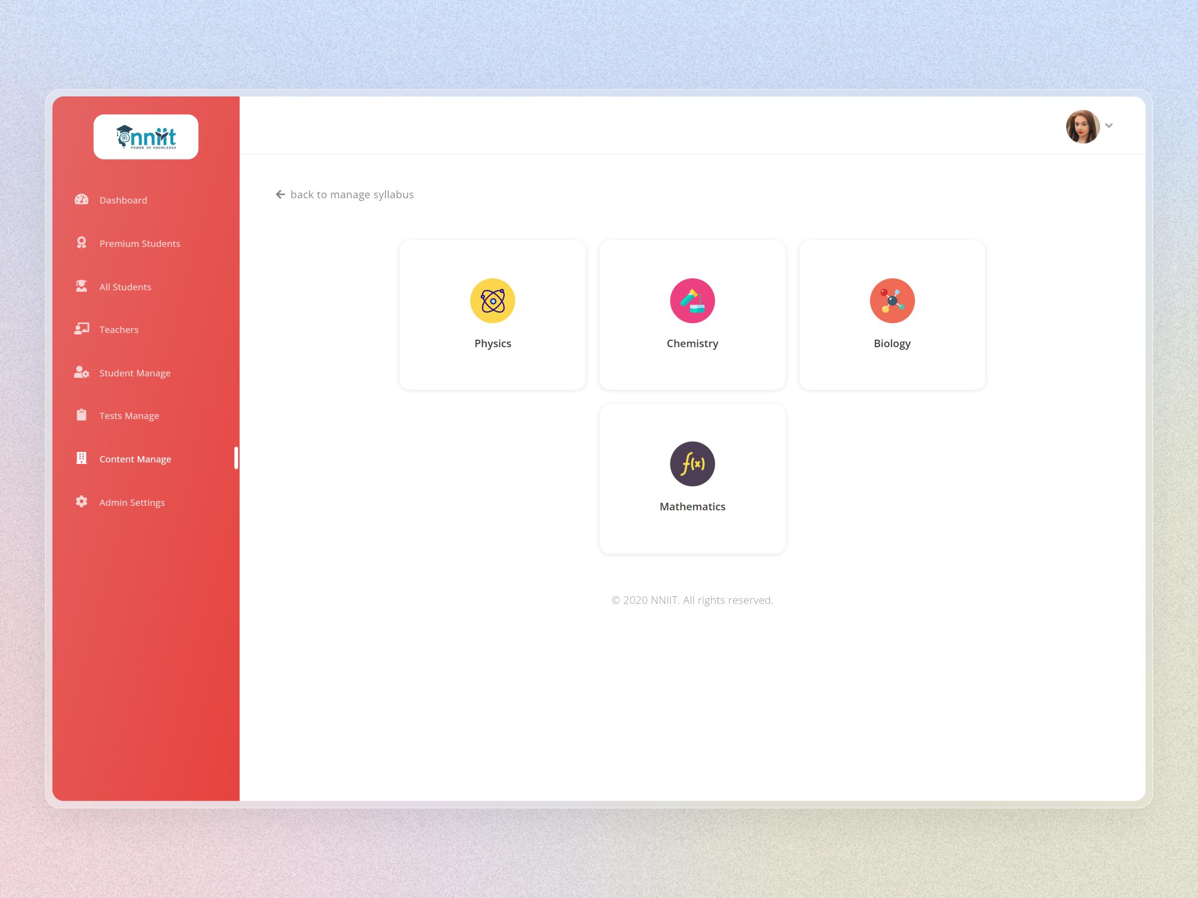NNIIT Learning Management System | Craftnotion