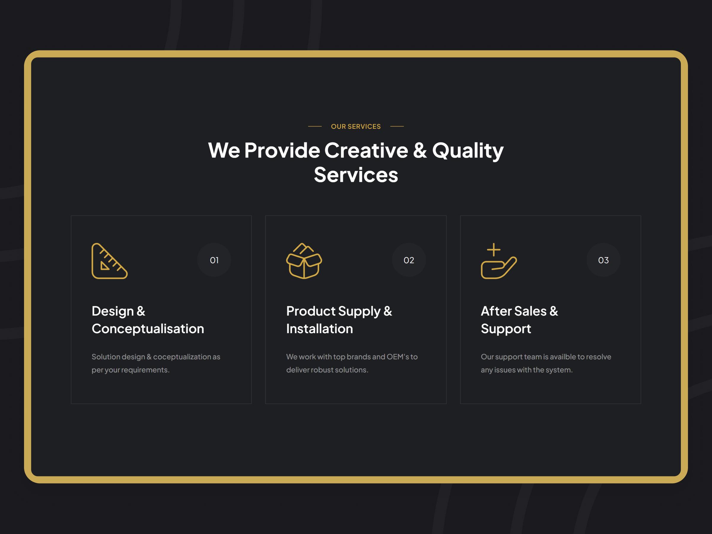Protobot Home Security Company Website | Craftnotion