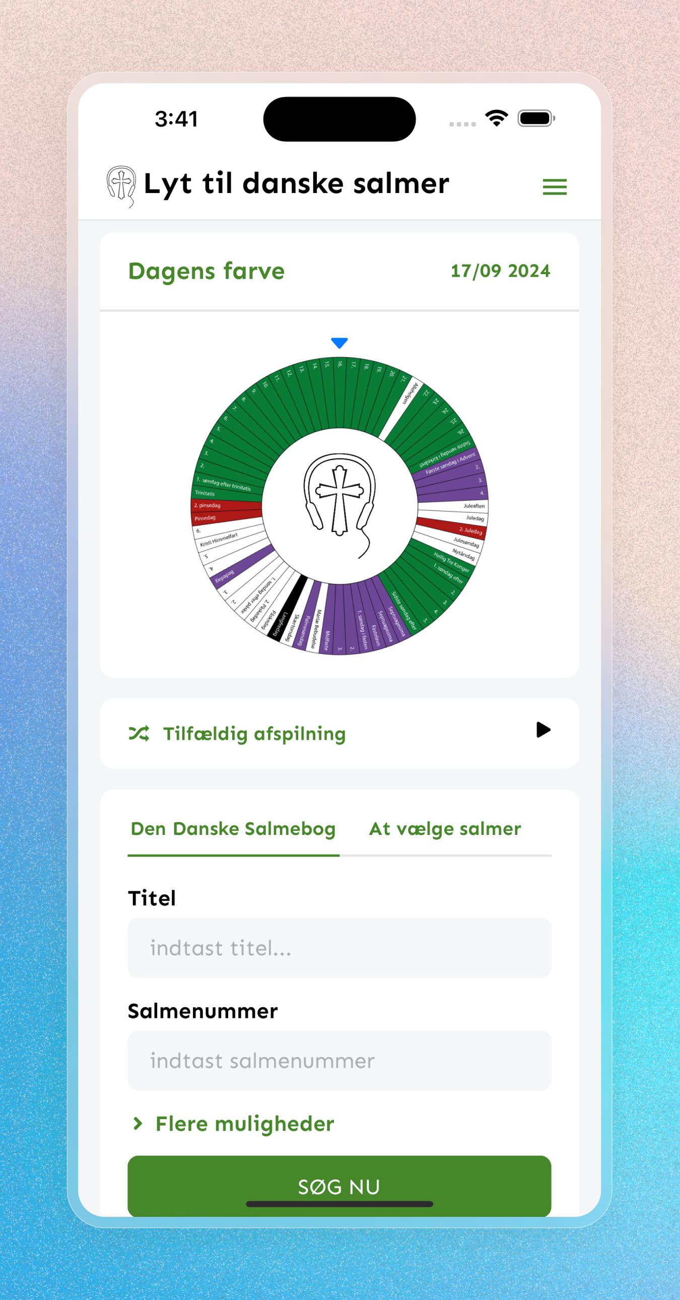 Lyt til Danske Salmer Mobile Apps | Craftnotion