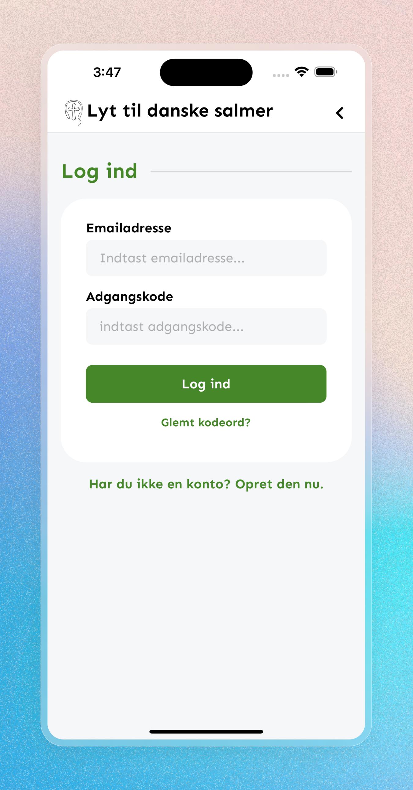 Lyt til Danske Salmer Mobile Apps | Craftnotion
