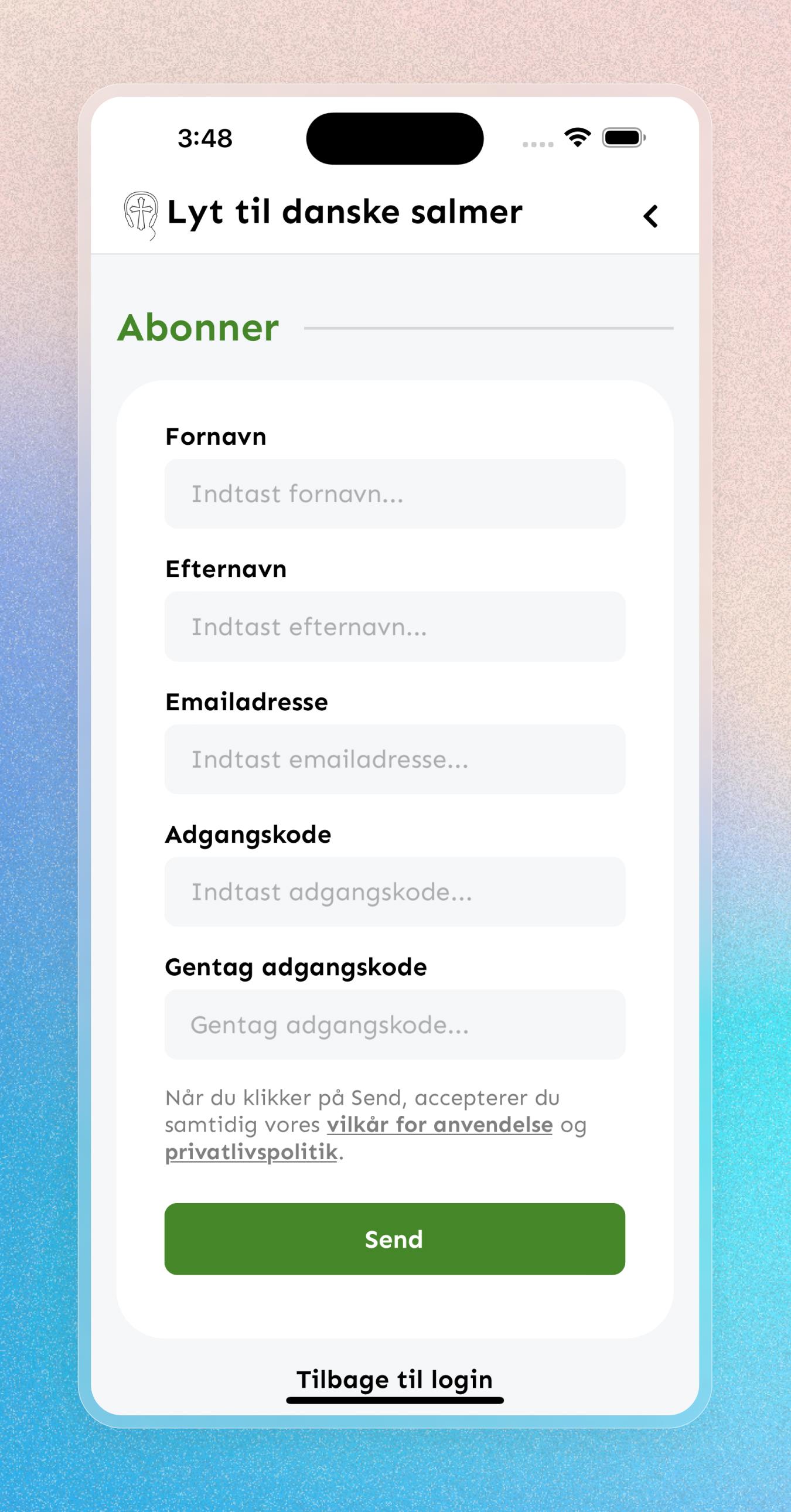 Lyt til Danske Salmer Mobile Apps | Craftnotion