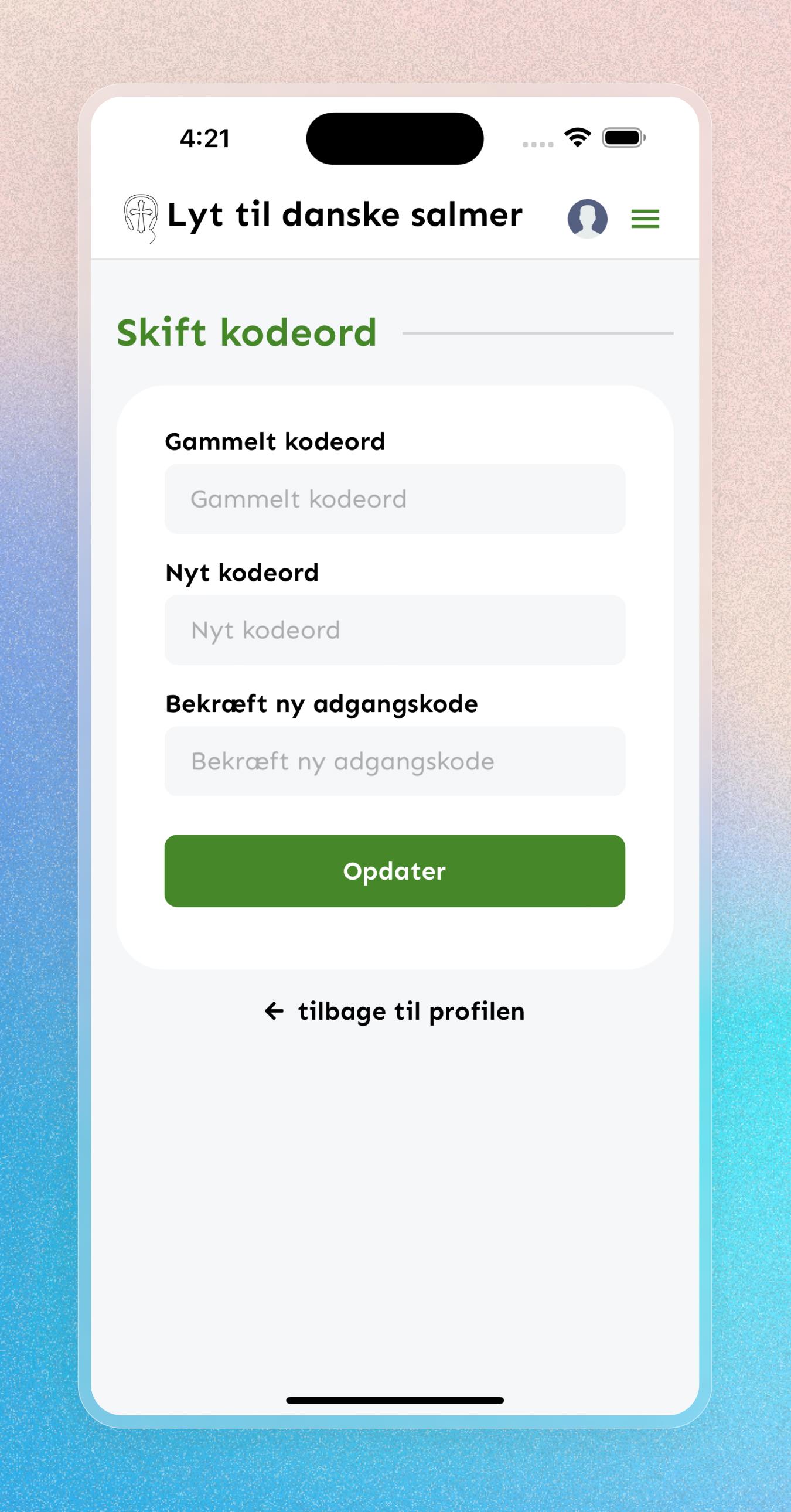 Lyt til Danske Salmer Mobile Apps | Craftnotion