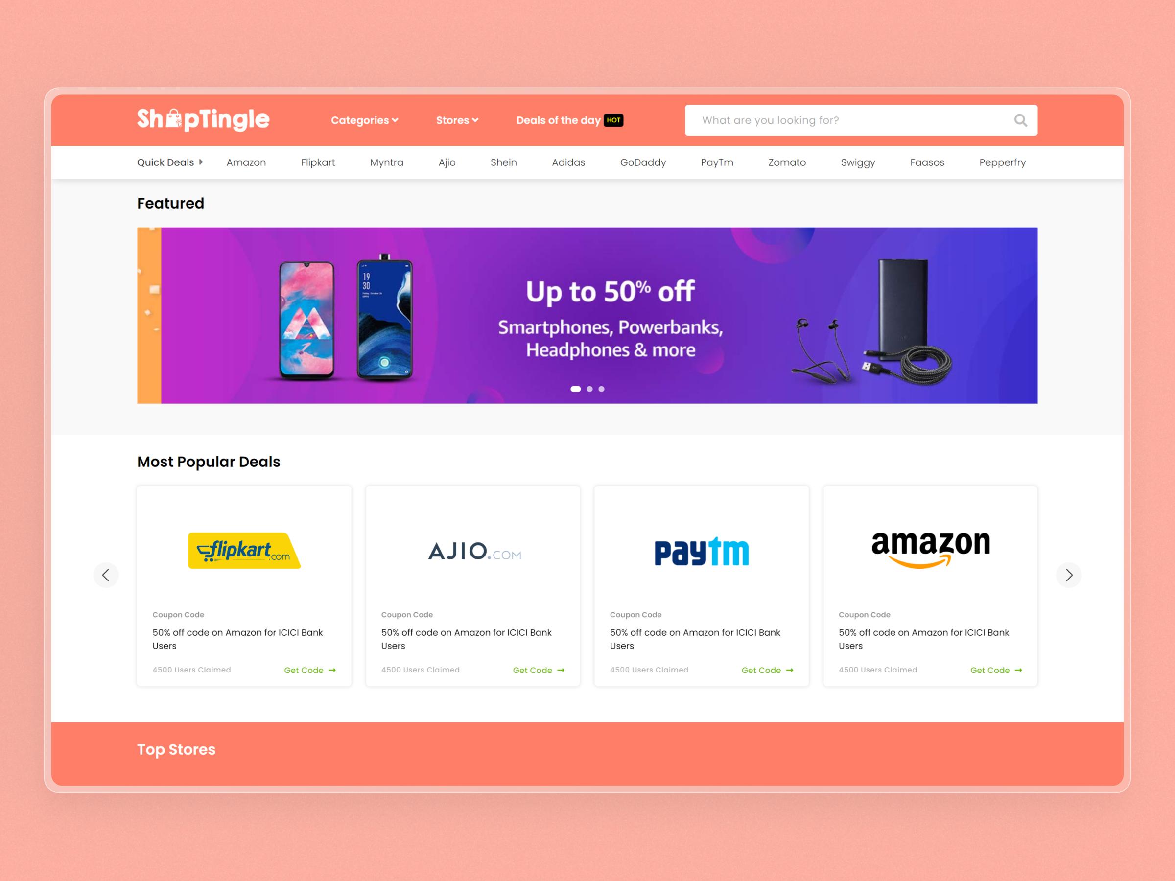 ShopTingle Coupon and Promo Code Website | Craftnotion