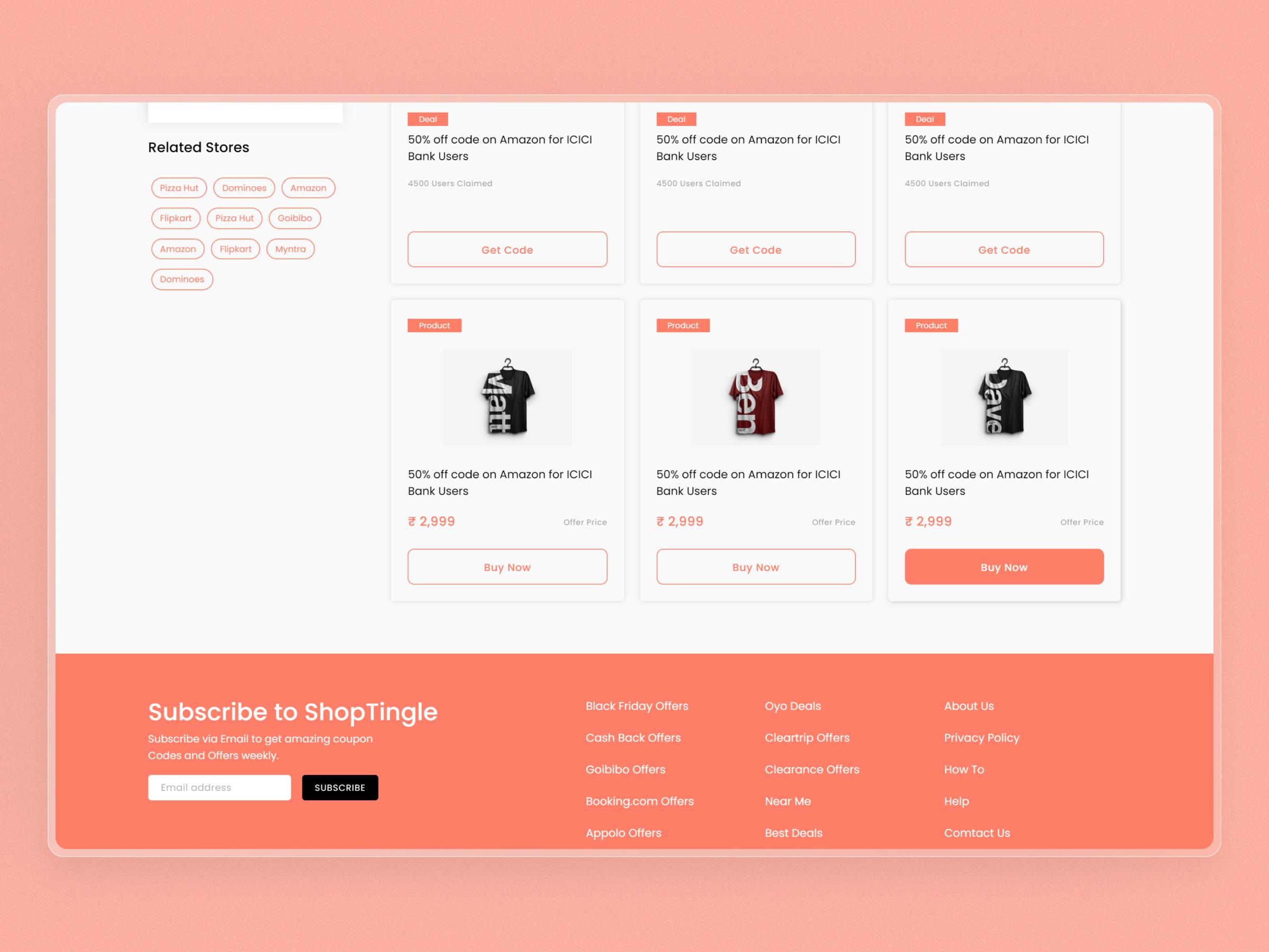 ShopTingle Coupon and Promo Code Website | Craftnotion