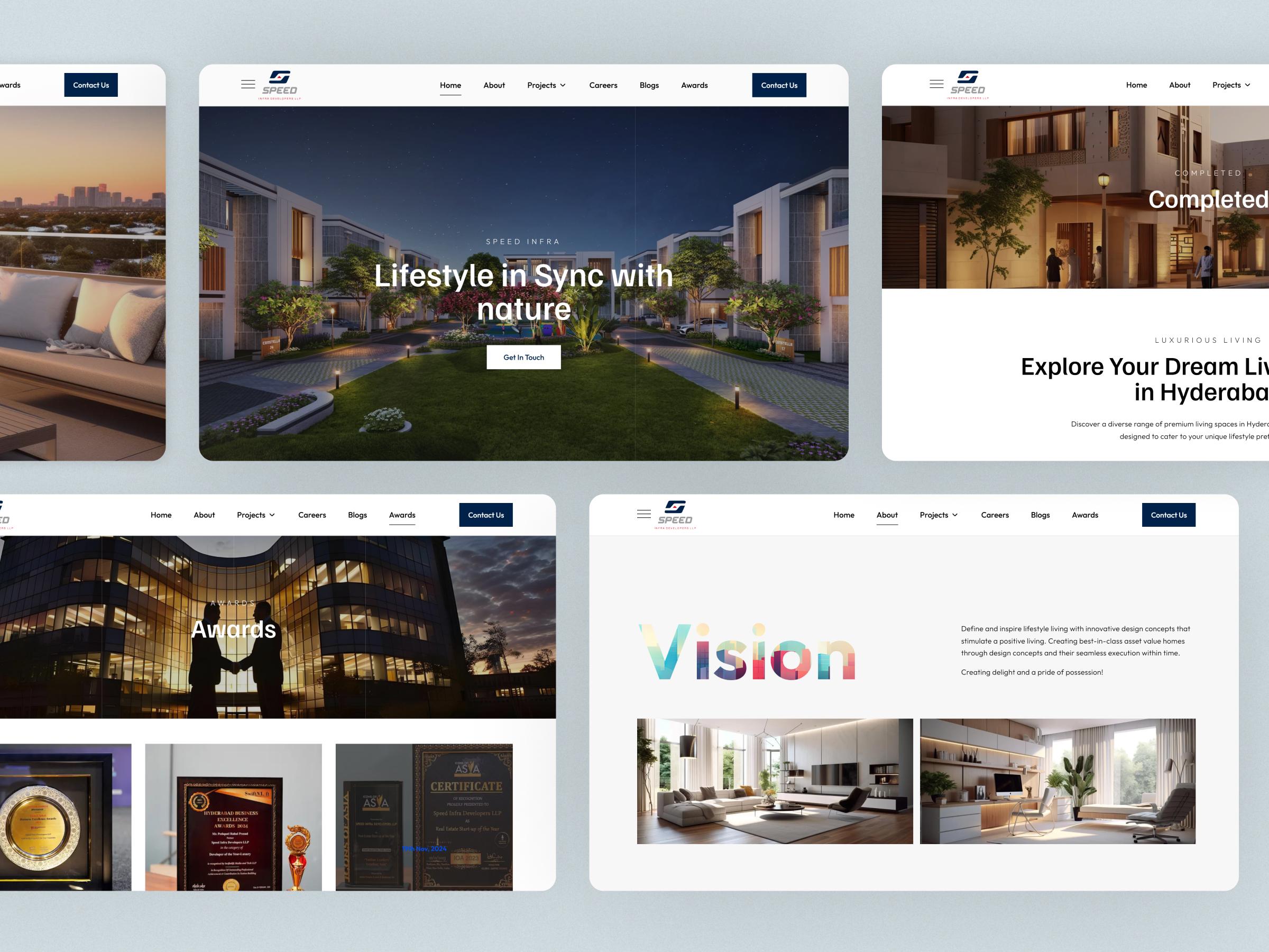 Speed Infra brand and company identity website | Craftnotion