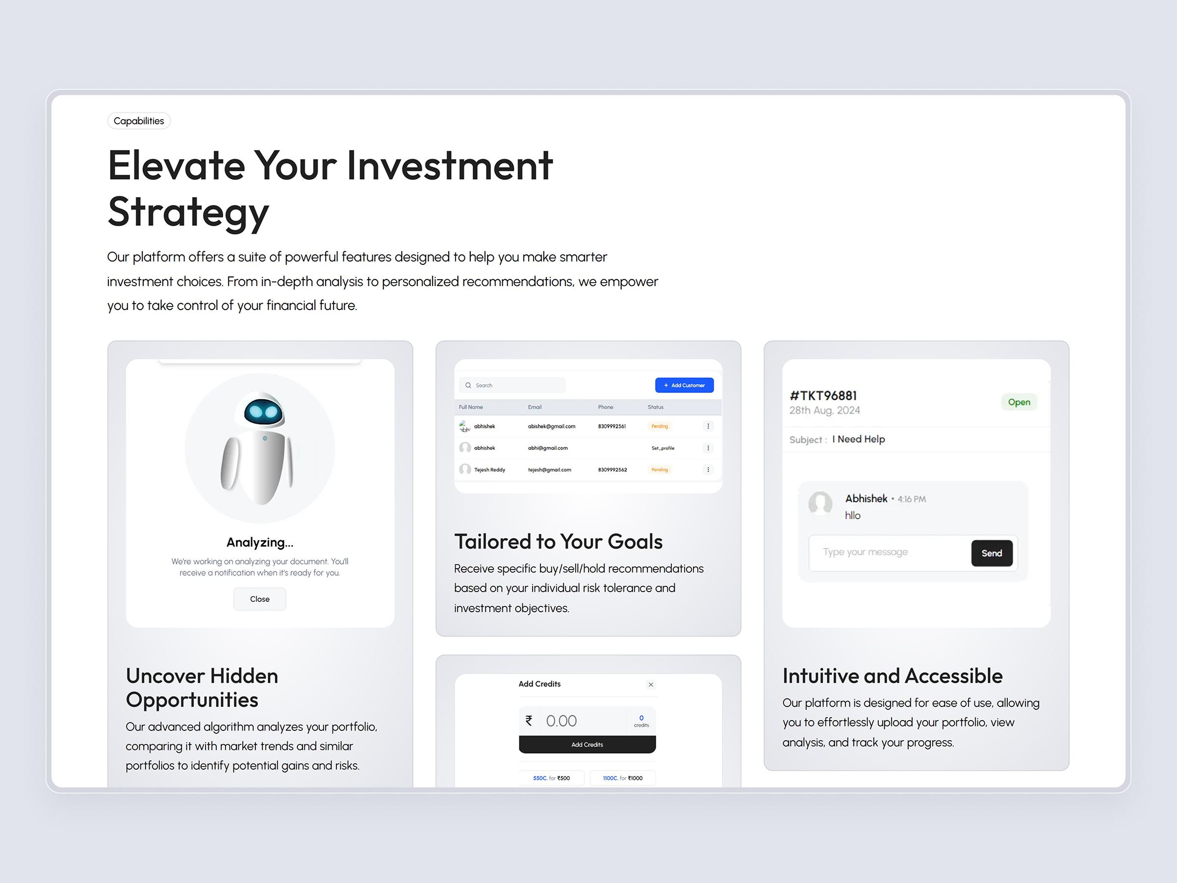 TradersEdge – AI Stock Analysis and Portfolio Forecasting Platform