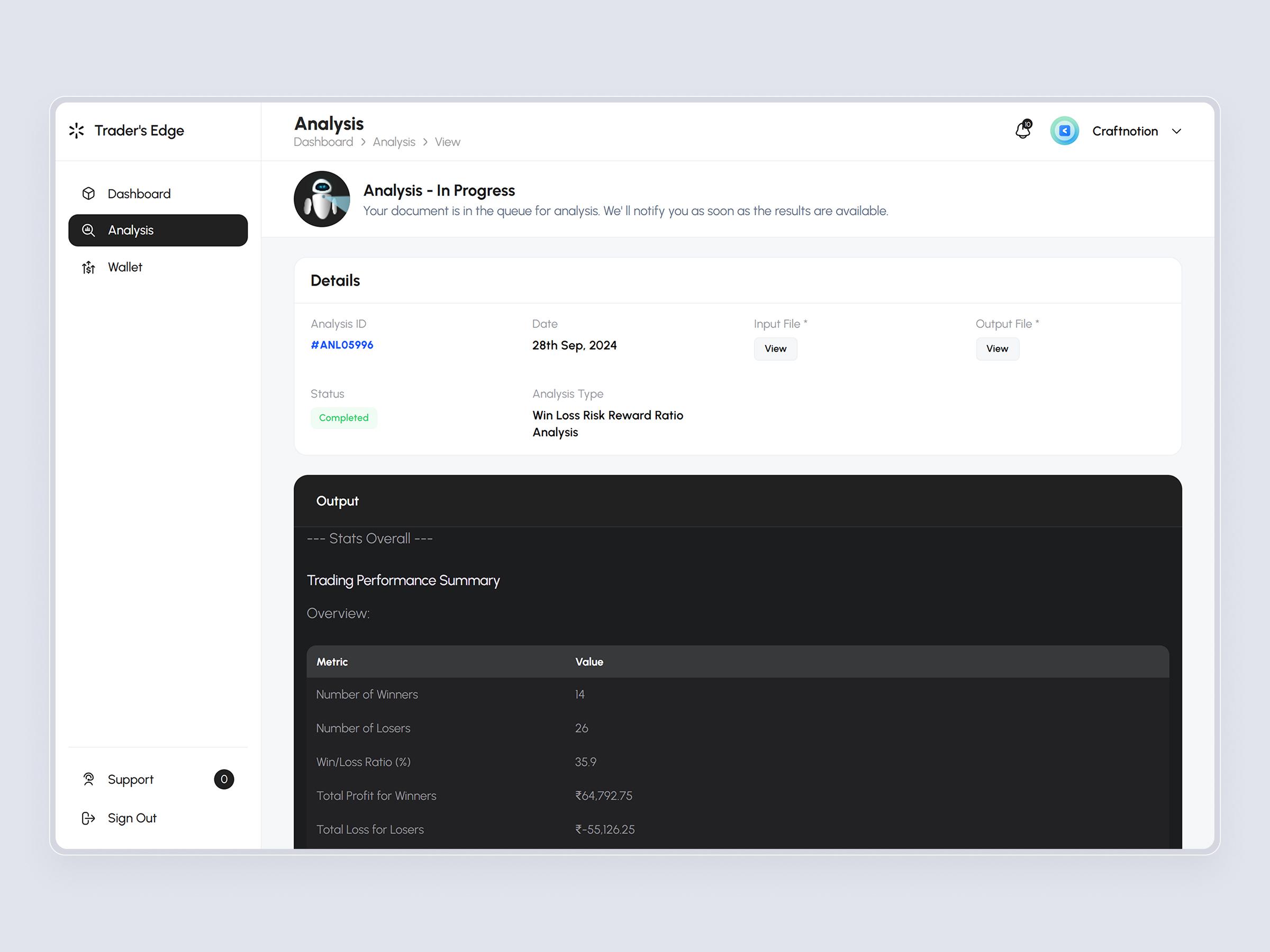 TradersEdge – AI Stock Analysis and Portfolio Forecasting Platform