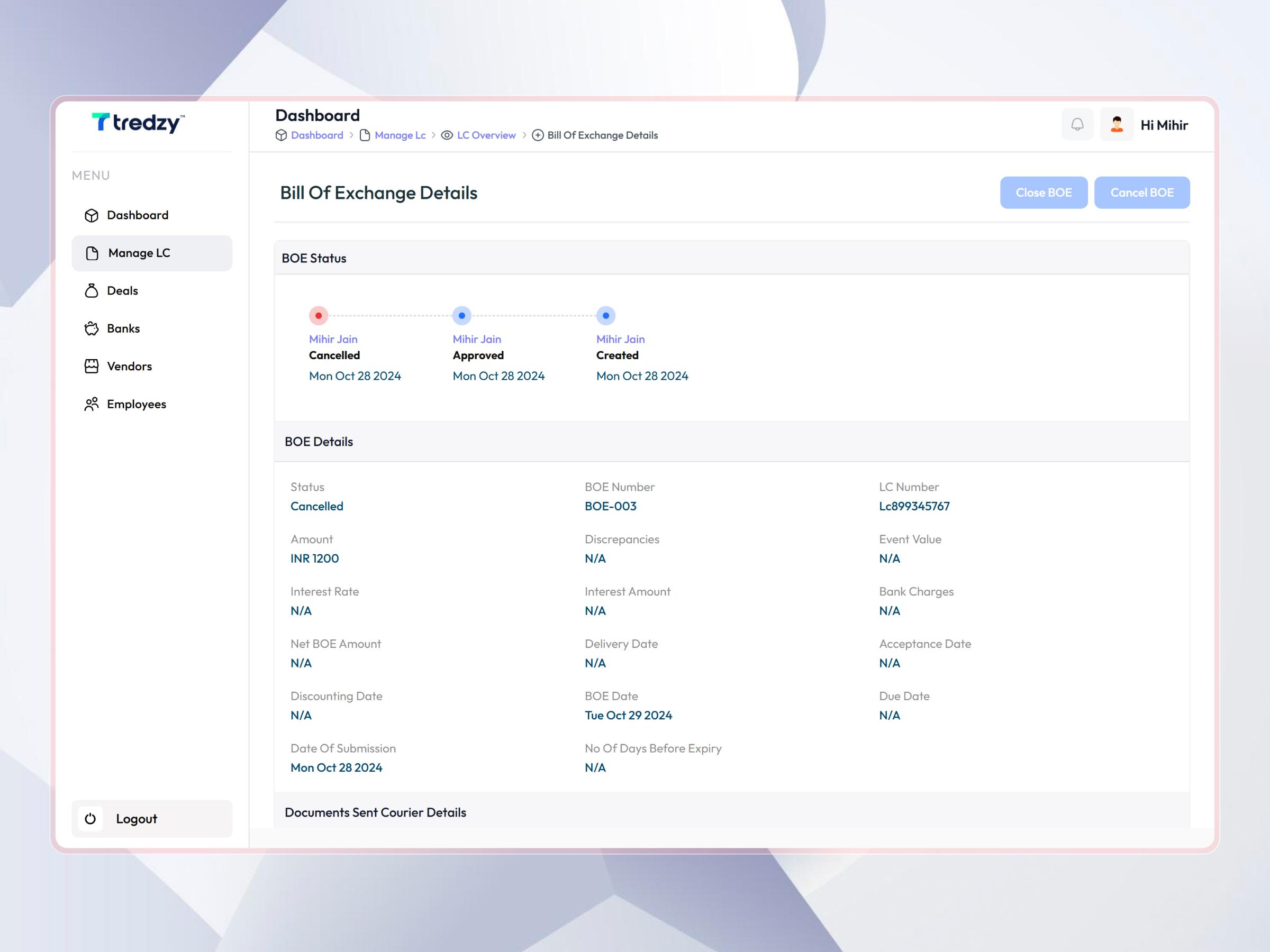 Tredzy Fintech SaaS Platform | Craftnotion