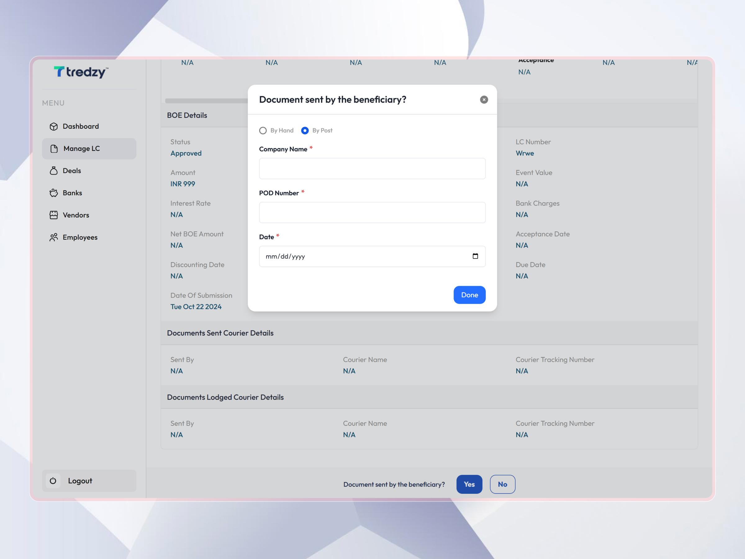 Tredzy Fintech SaaS Platform | Craftnotion
