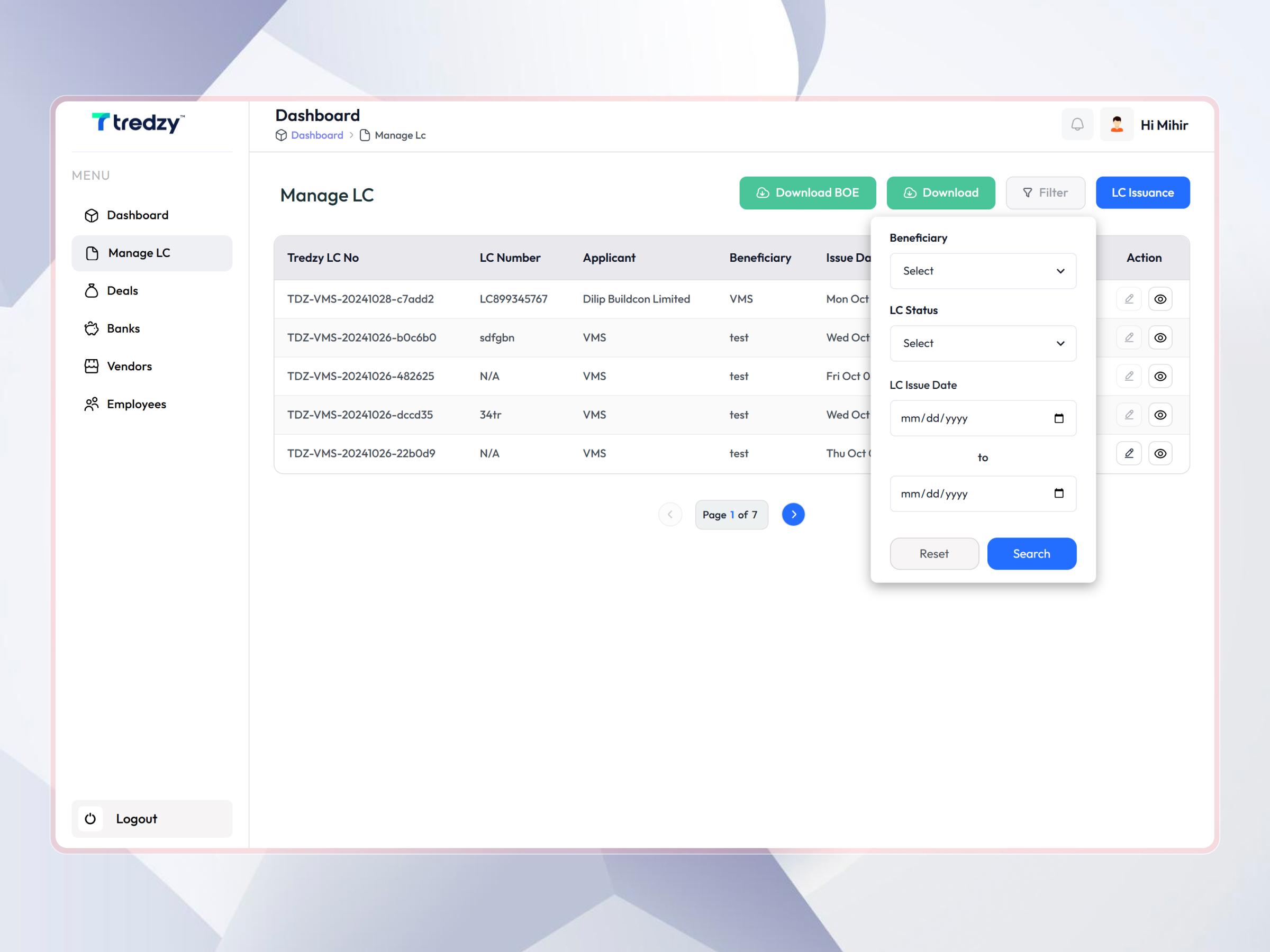 Tredzy Fintech SaaS Platform | Craftnotion