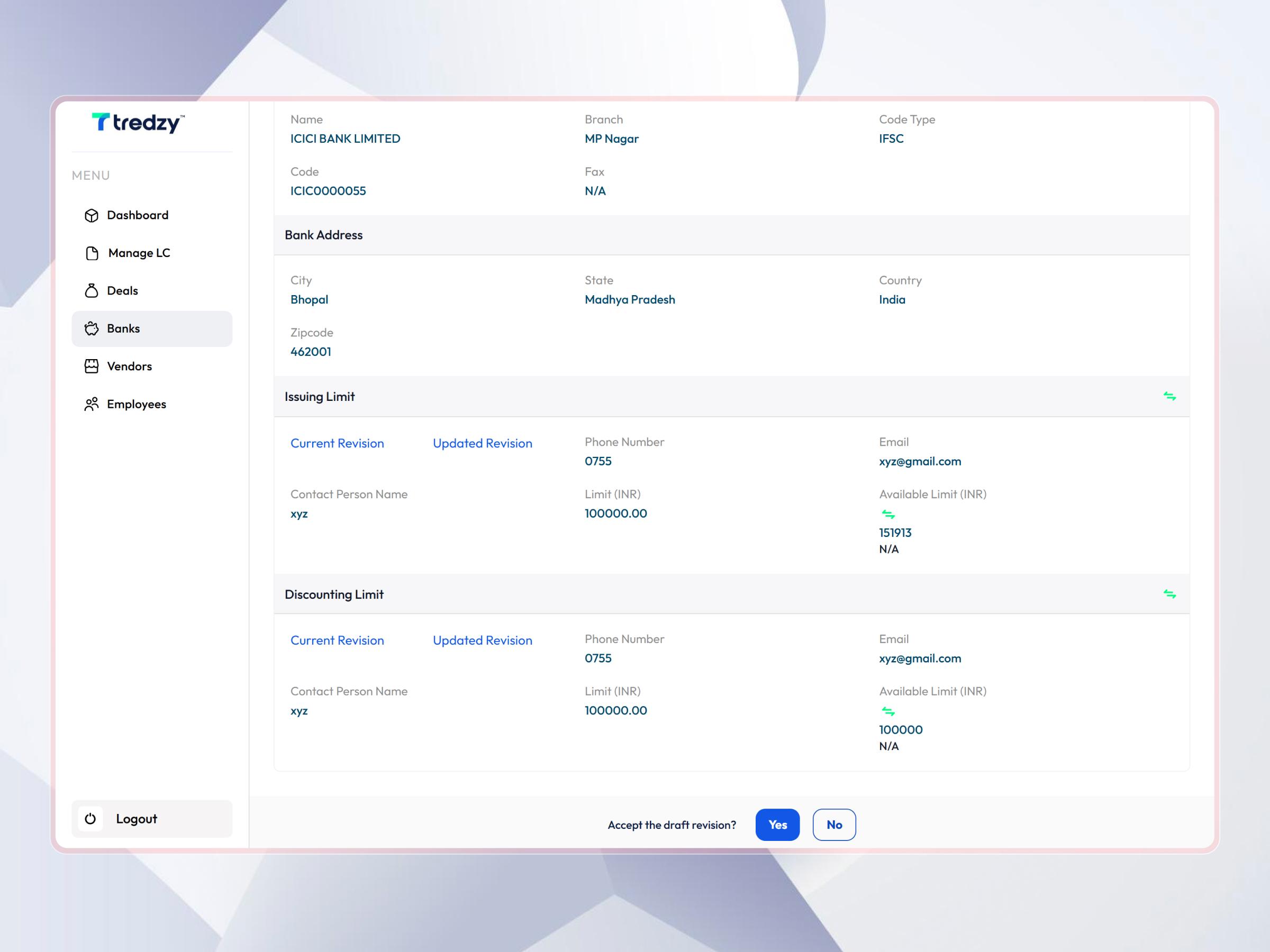 Tredzy Fintech SaaS Platform | Craftnotion