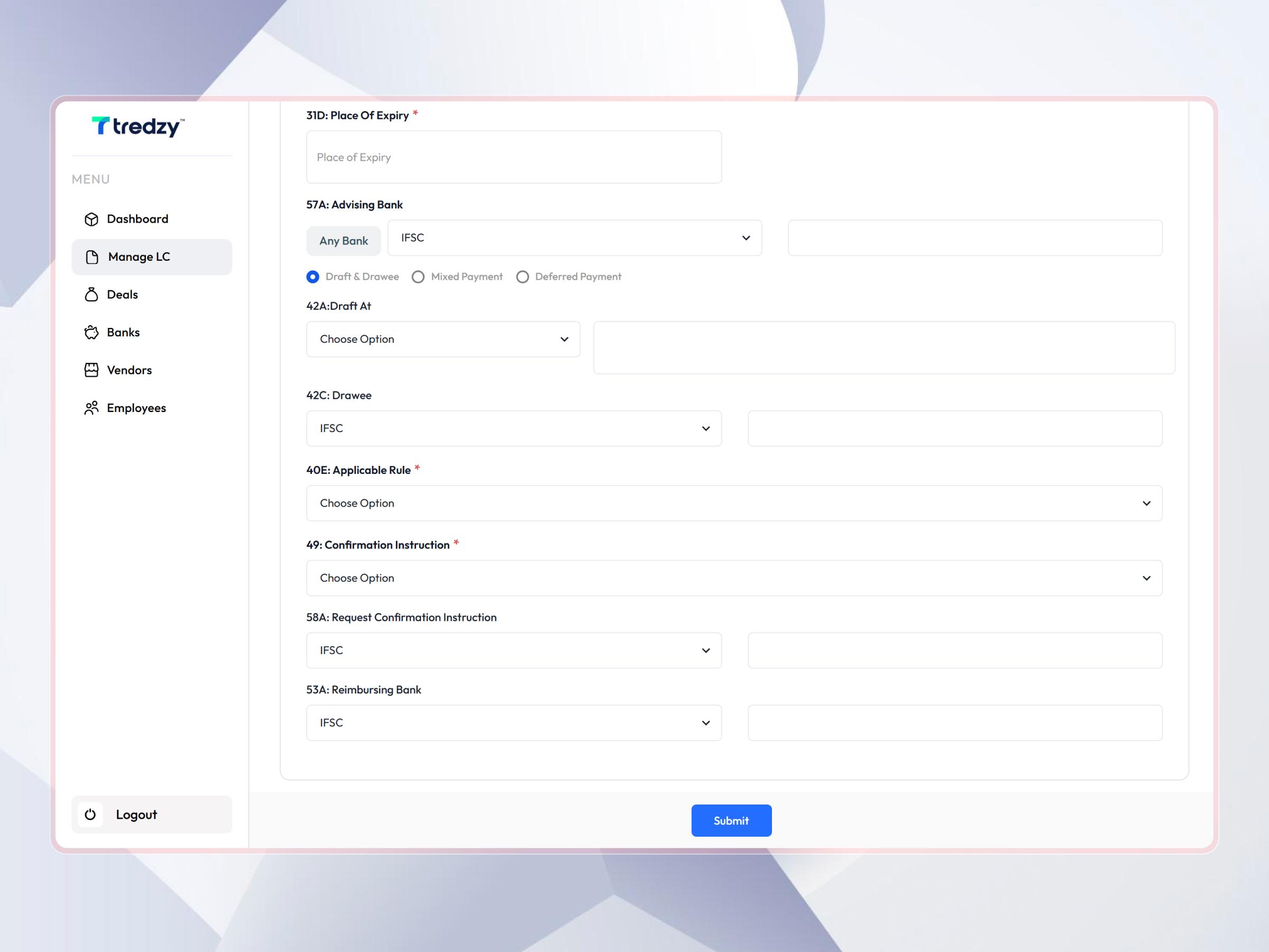 Tredzy Fintech SaaS Platform | Craftnotion