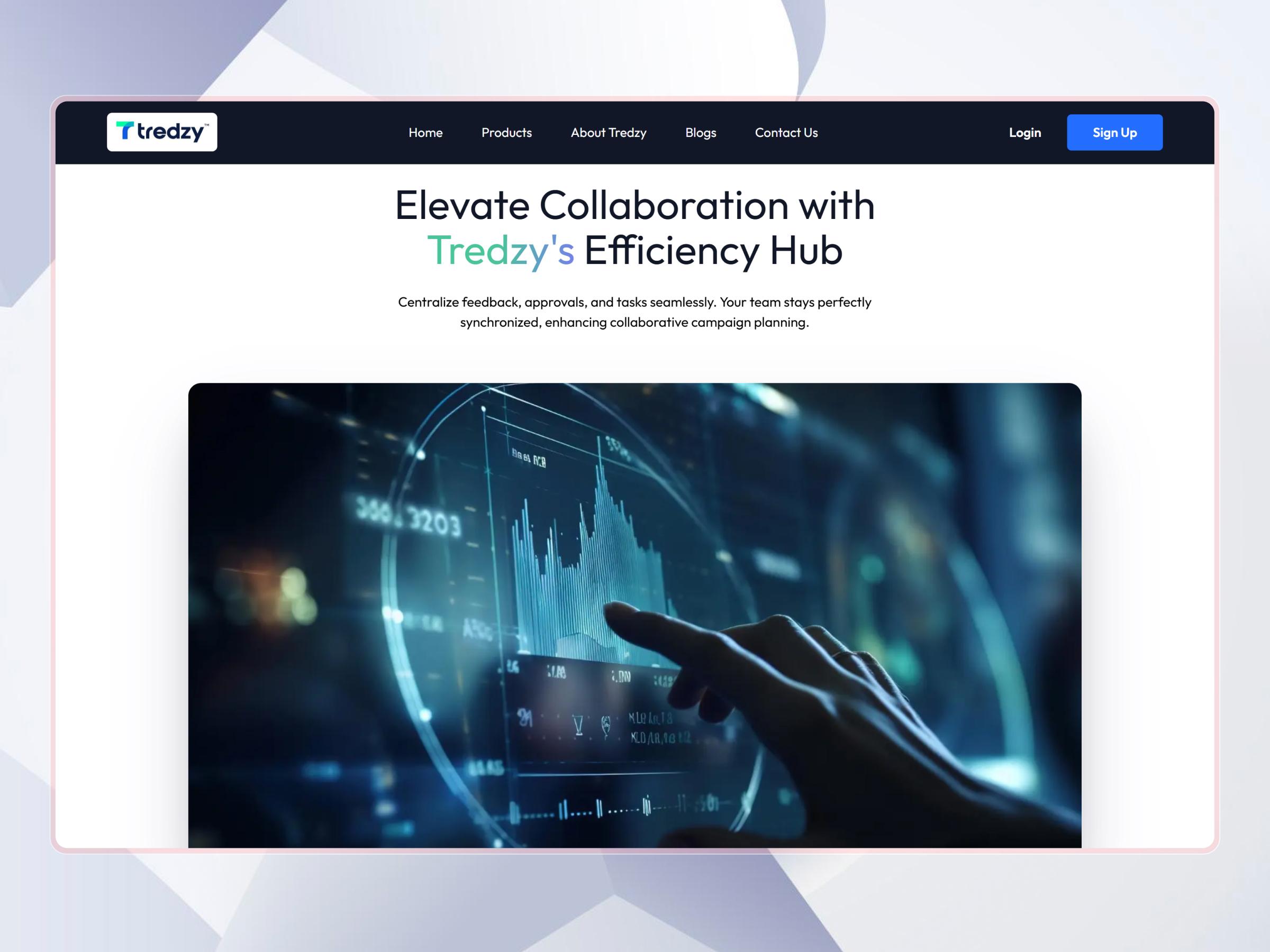 Tredzy Fintech SaaS Platform | Craftnotion