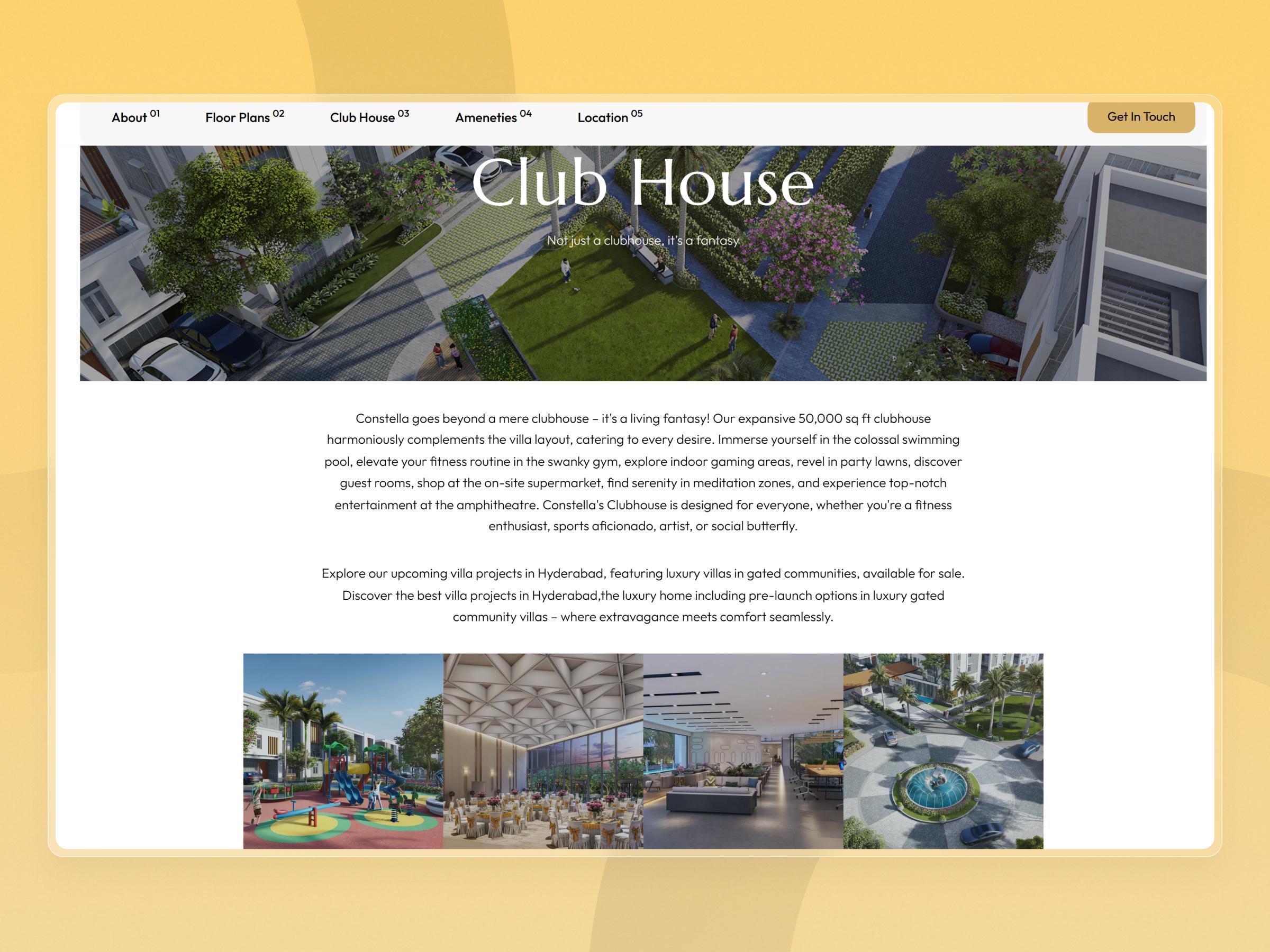 Xora City Residential Project Website | Craftnotion