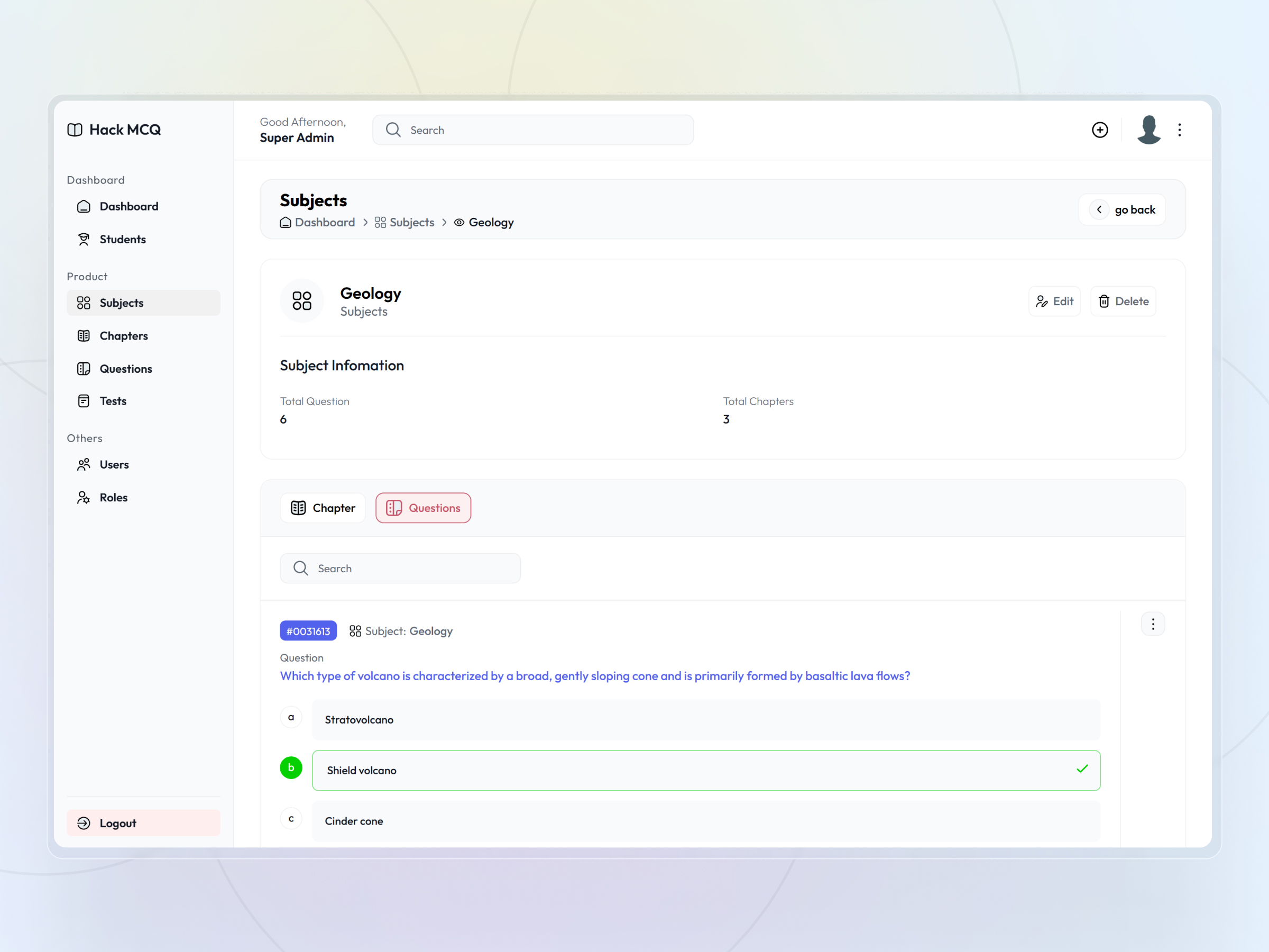 HackMCQ screenshot 13