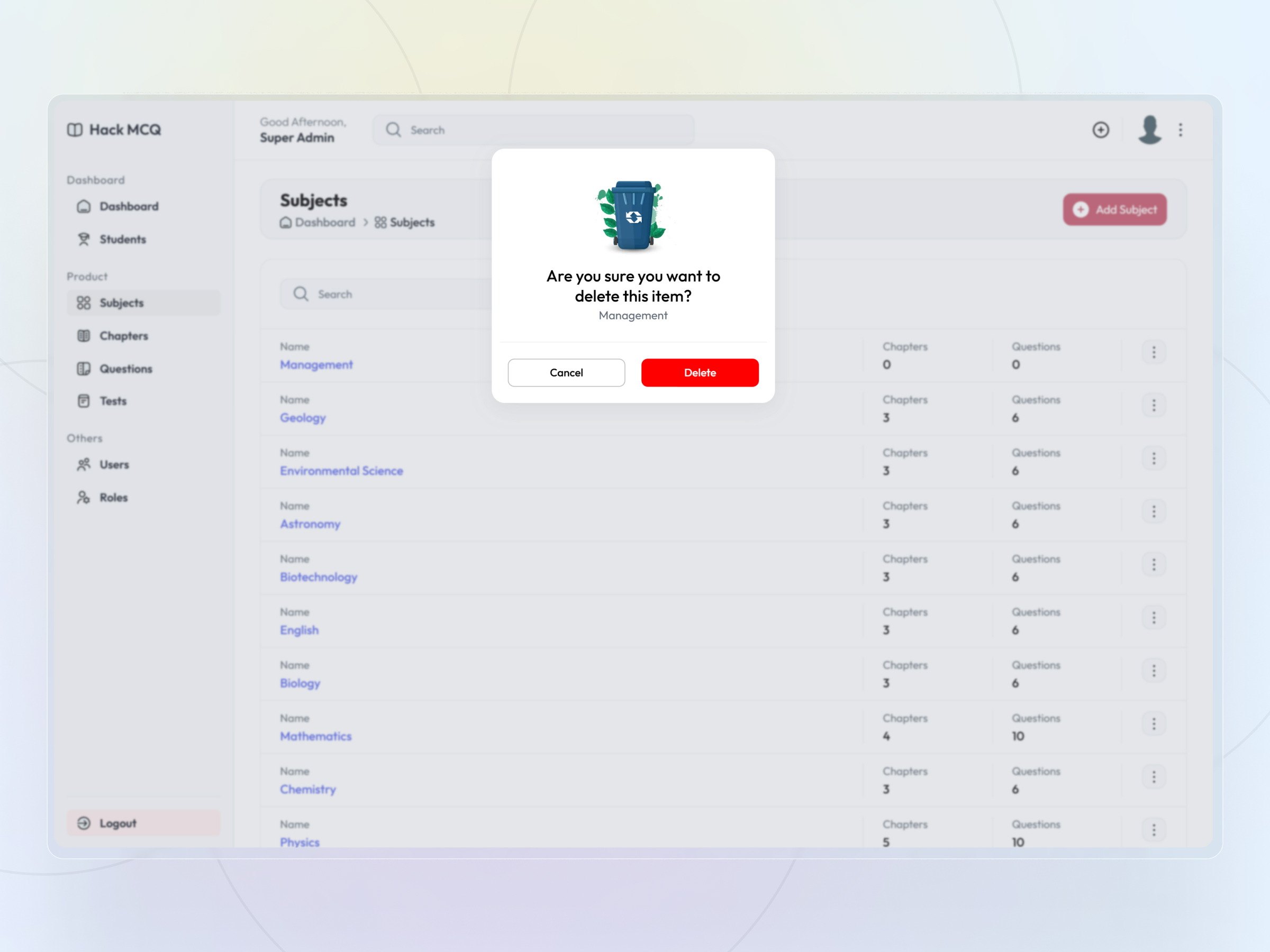 HackMCQ screenshot 17
