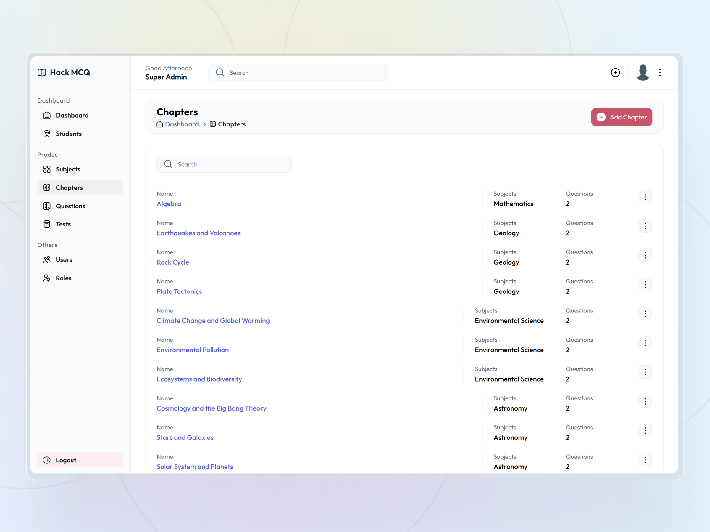 HackMCQ screenshot 18